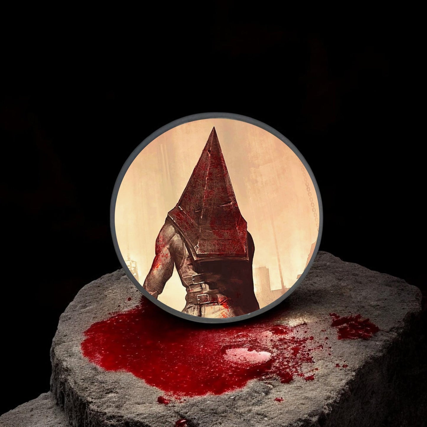 Pyramid Head Pop Socket