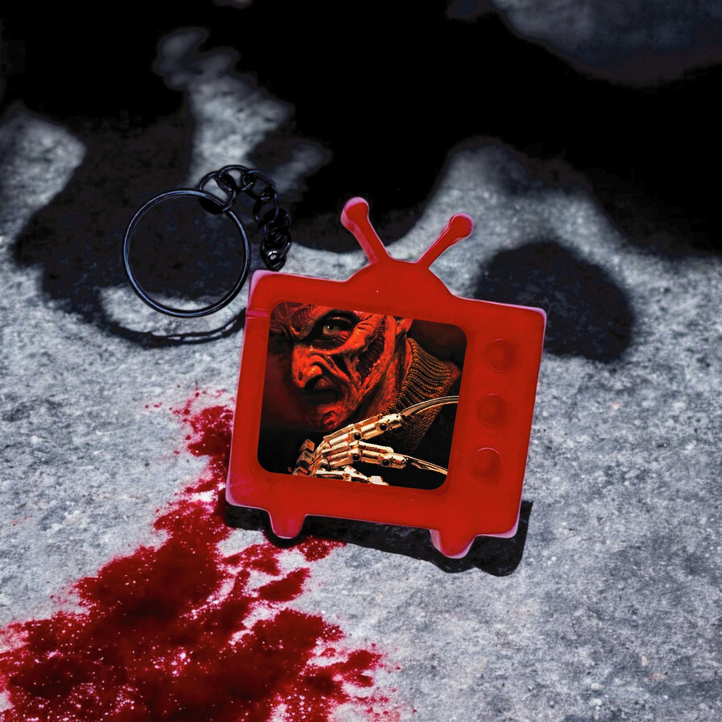 Freddy TV Keychain