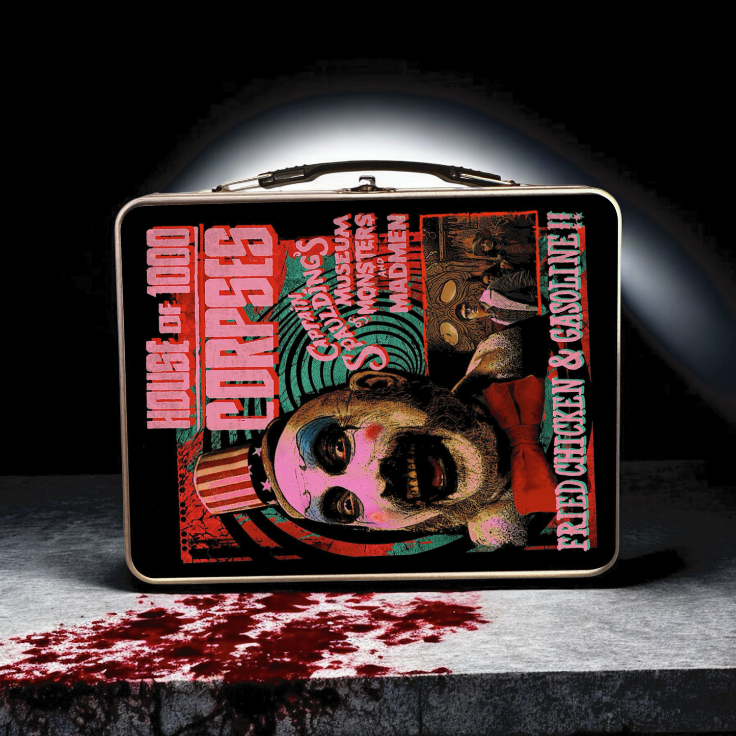 House of 1000 Corpse Metal Lunchbox