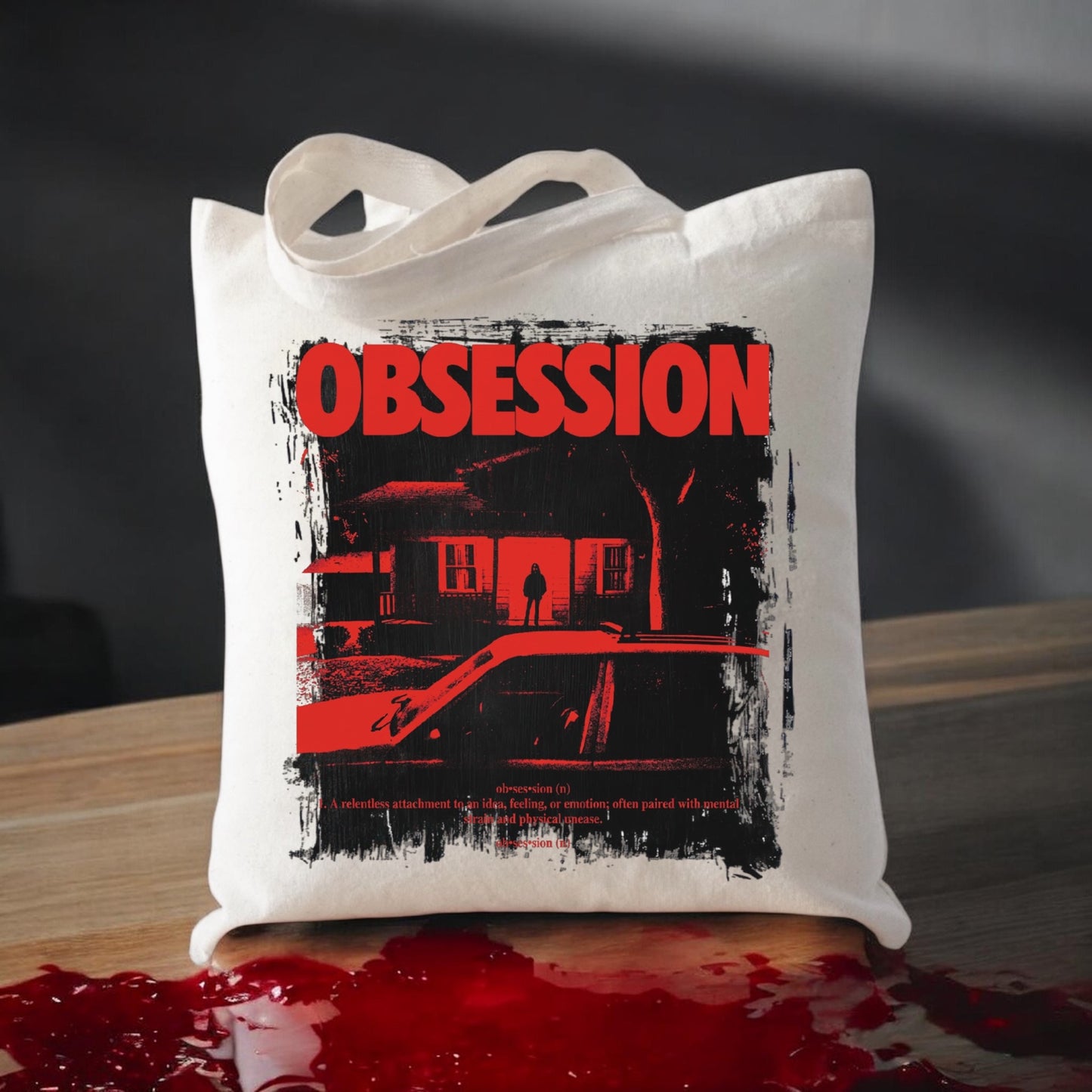 Obsession Canvas Tote Bag