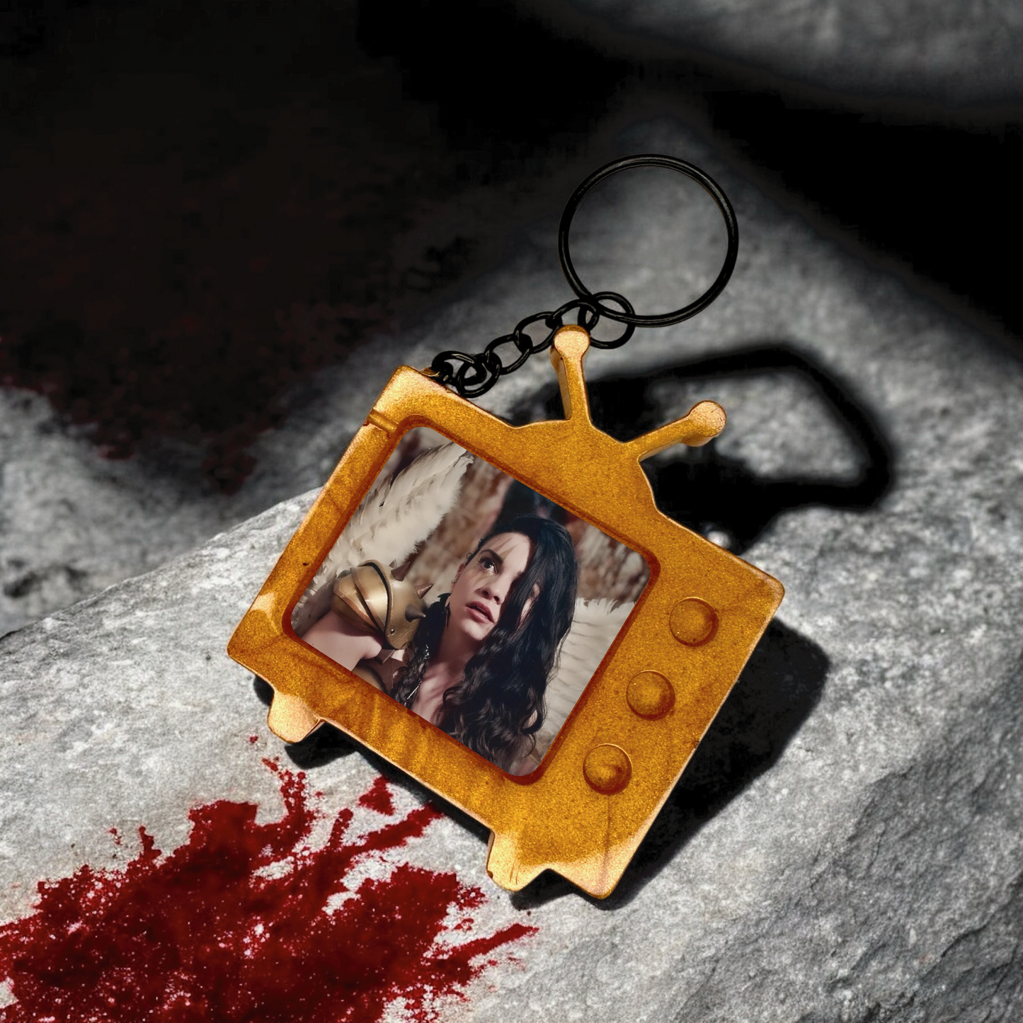 Sienna Shaw TV Keychain