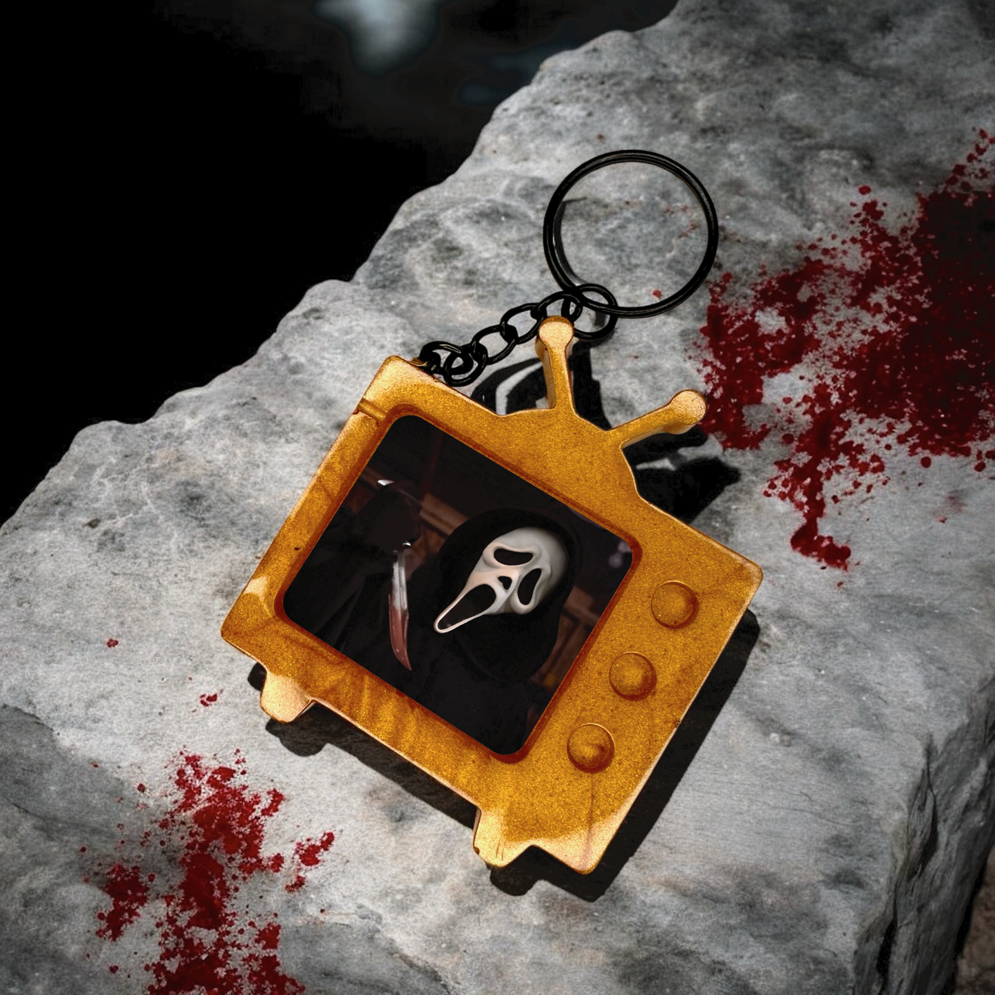 Scream TV Keychain