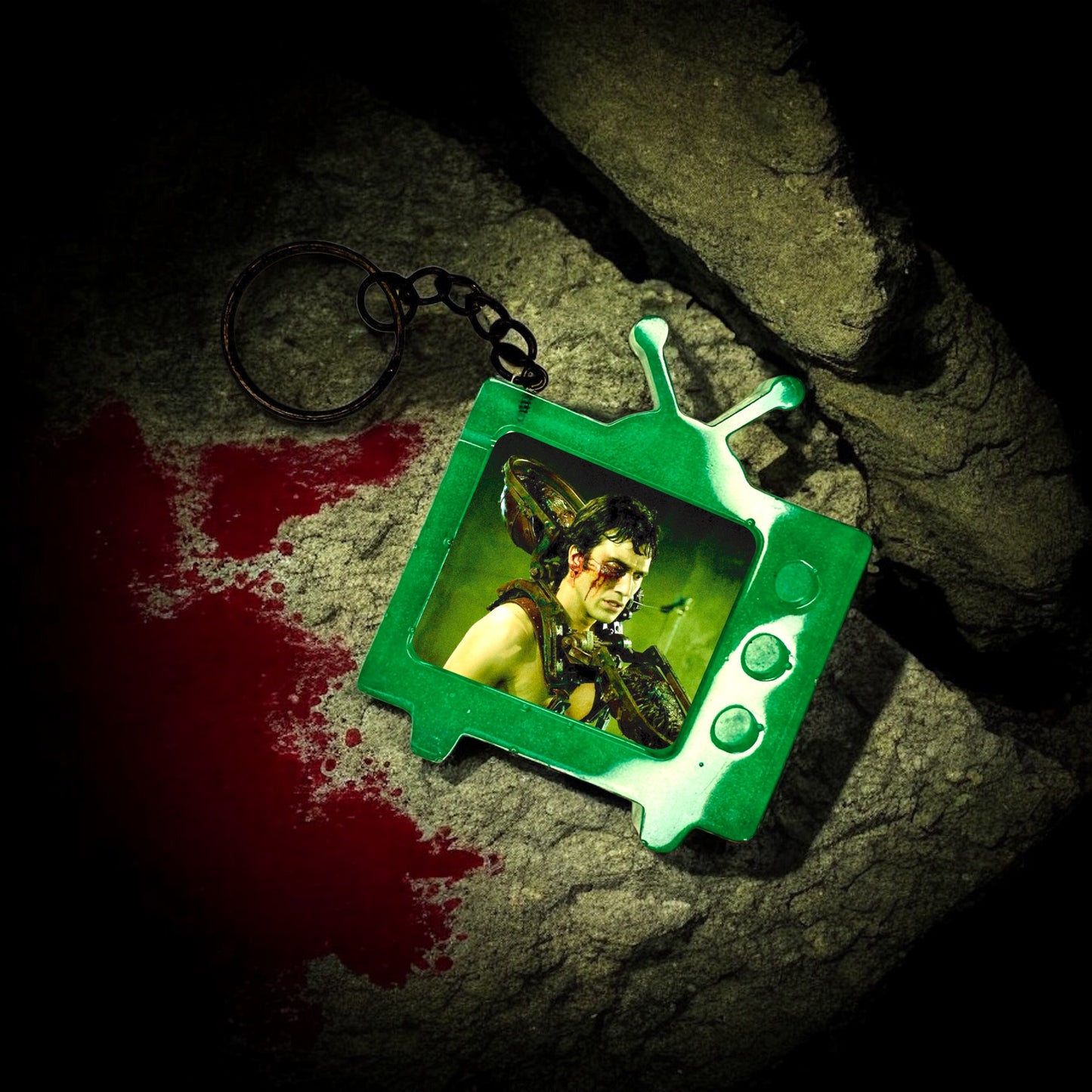 Saw II TV Keychain