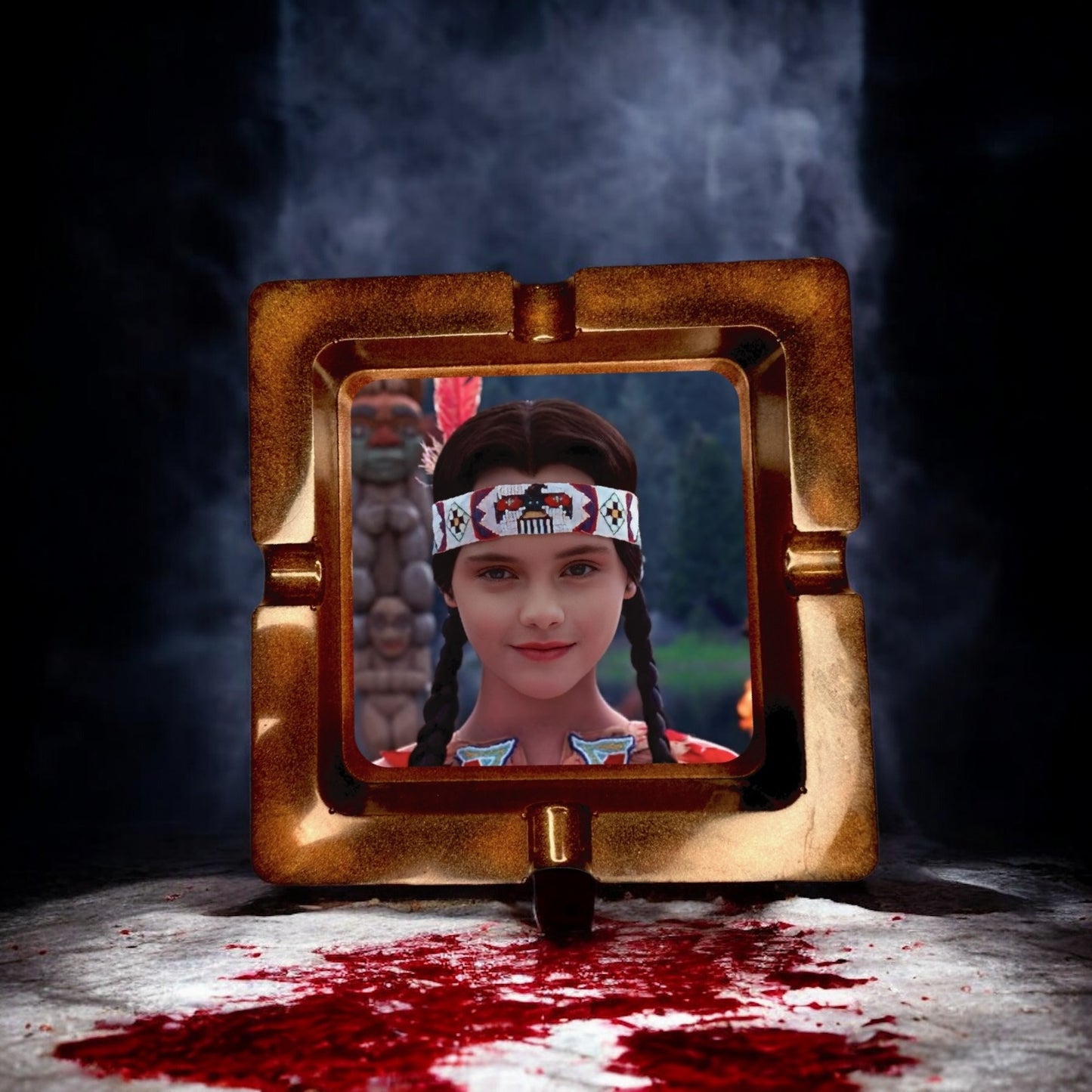 Addams Family Wednesday Ashtray