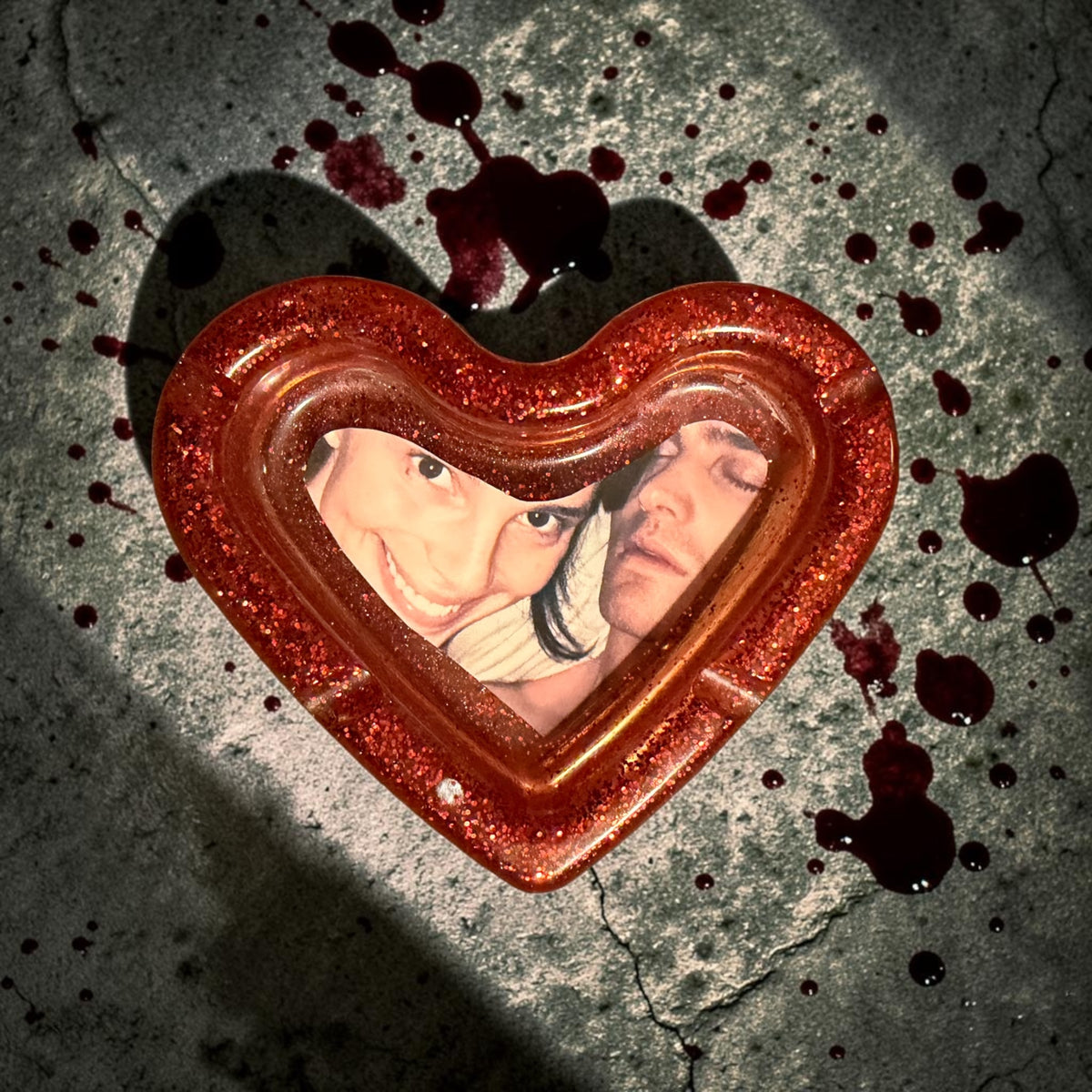 Obsession Heart Shaped Ashtray