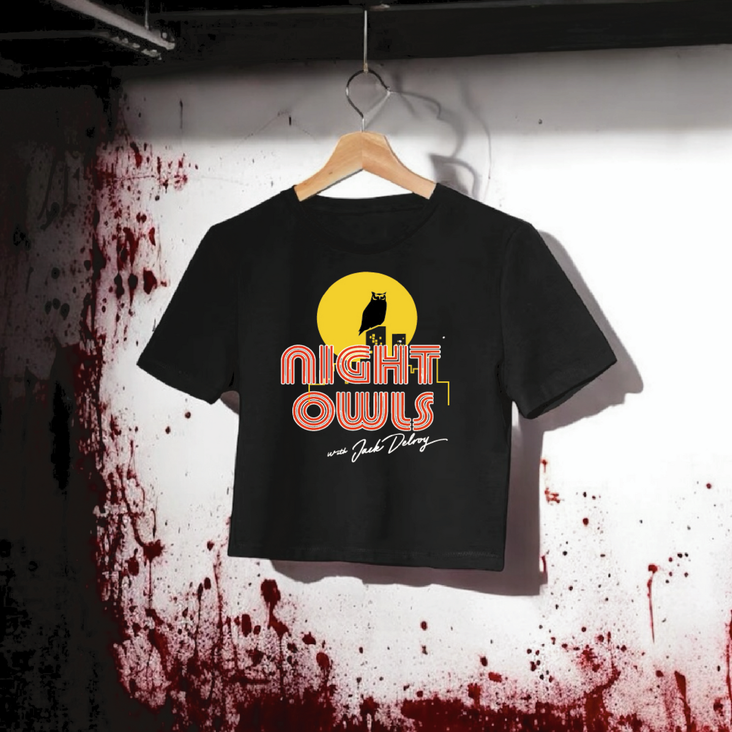 Night Owls Crop Top