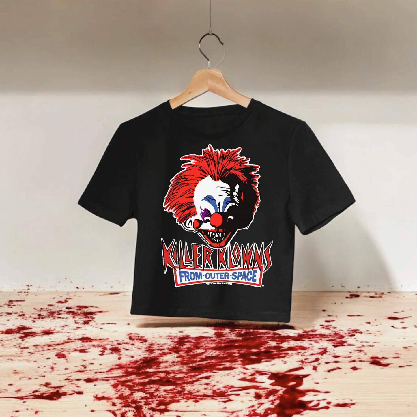 Killer Klowns From Outer Space Crop Top