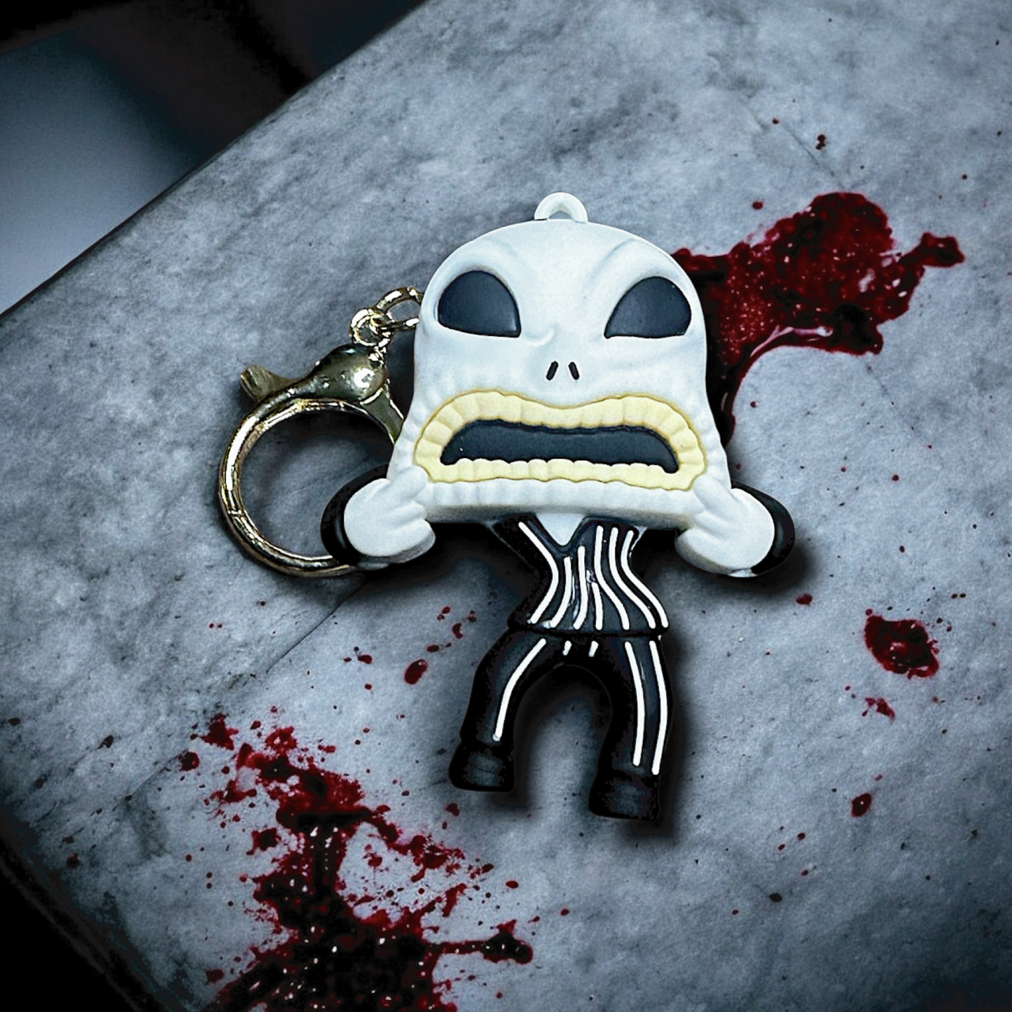 Nightmare Before Christmas Screaming Jack Keychain