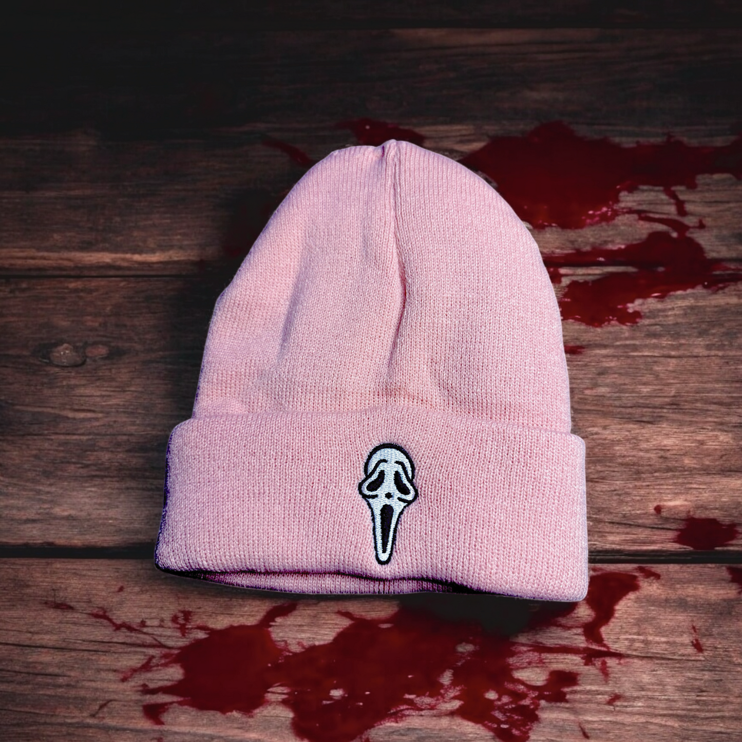 Ghostface Embroidered Beanie