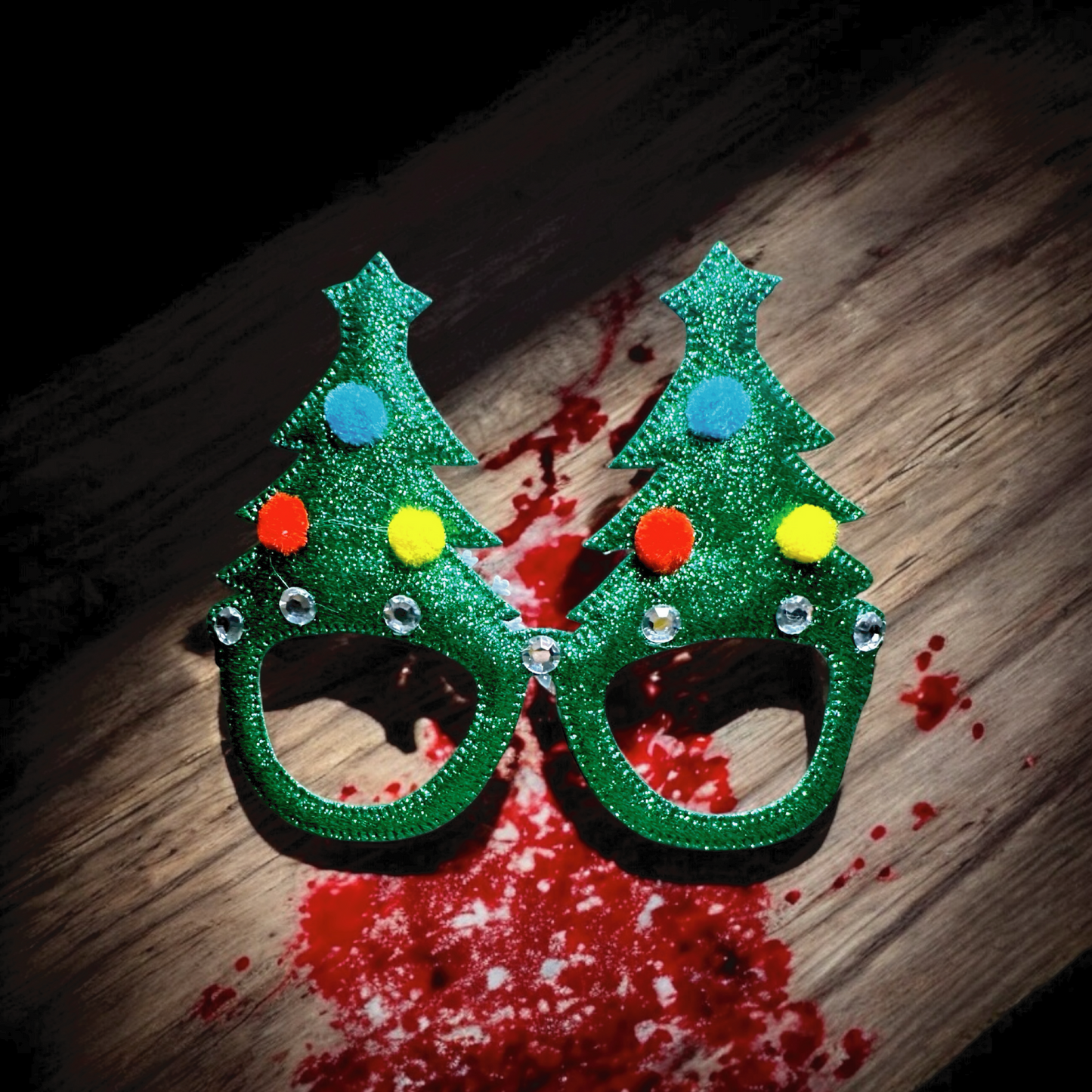 Art Christmas Sunglasses