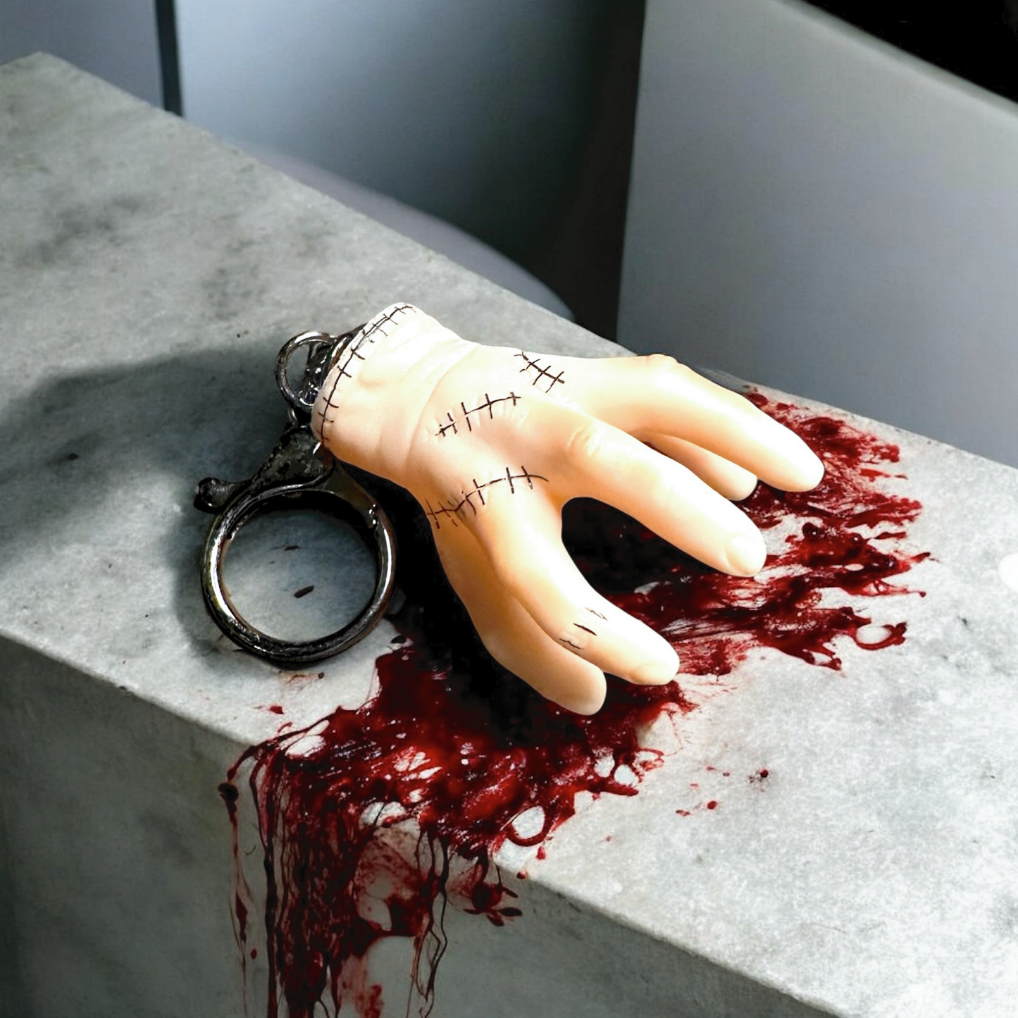 Addams Family Thing Keychain