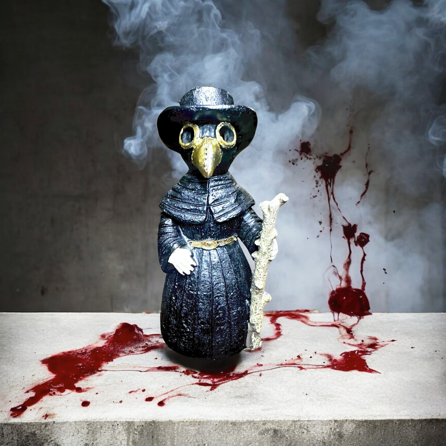 Plague Doctor Cone Incense Burner