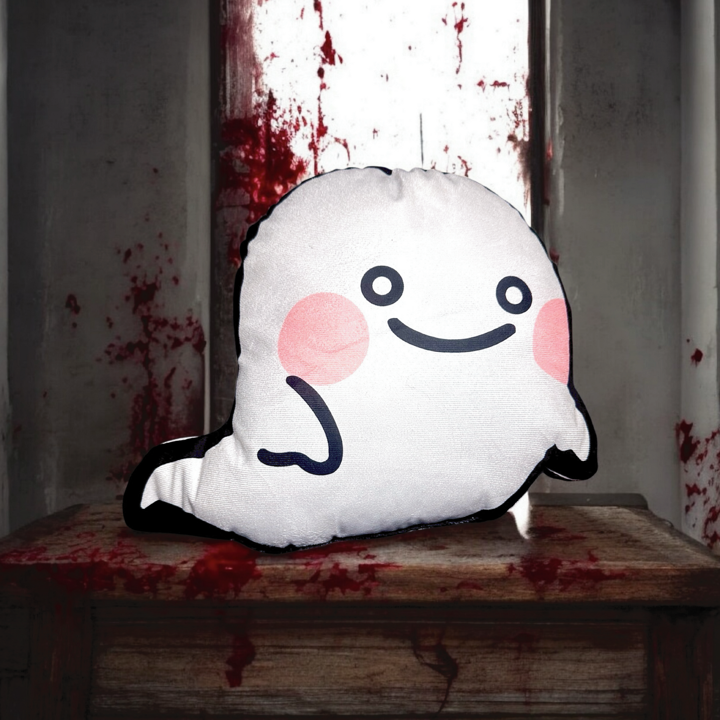 Ghost Blush Home Decor Pillow