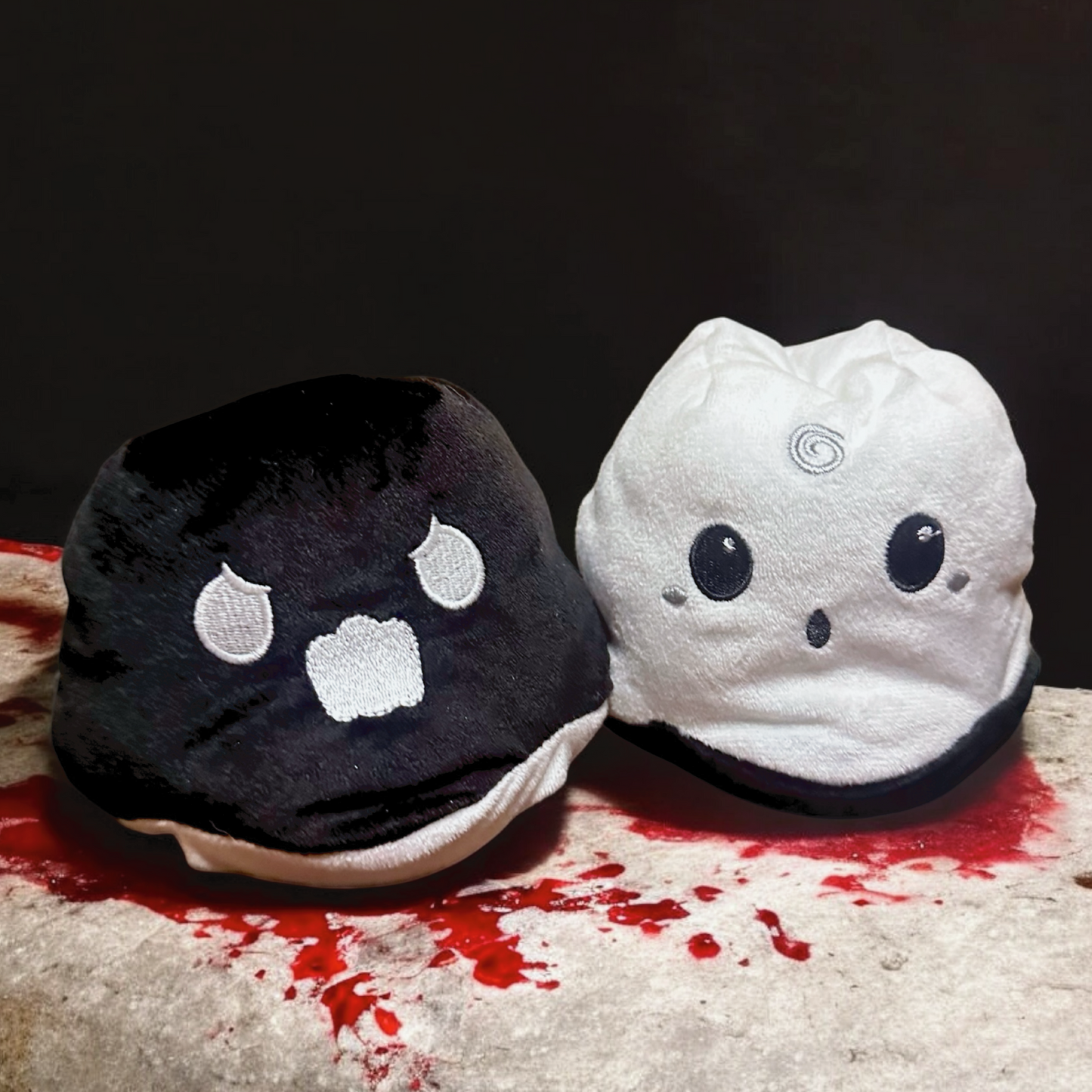 Reversible Angry Ghost Plush
