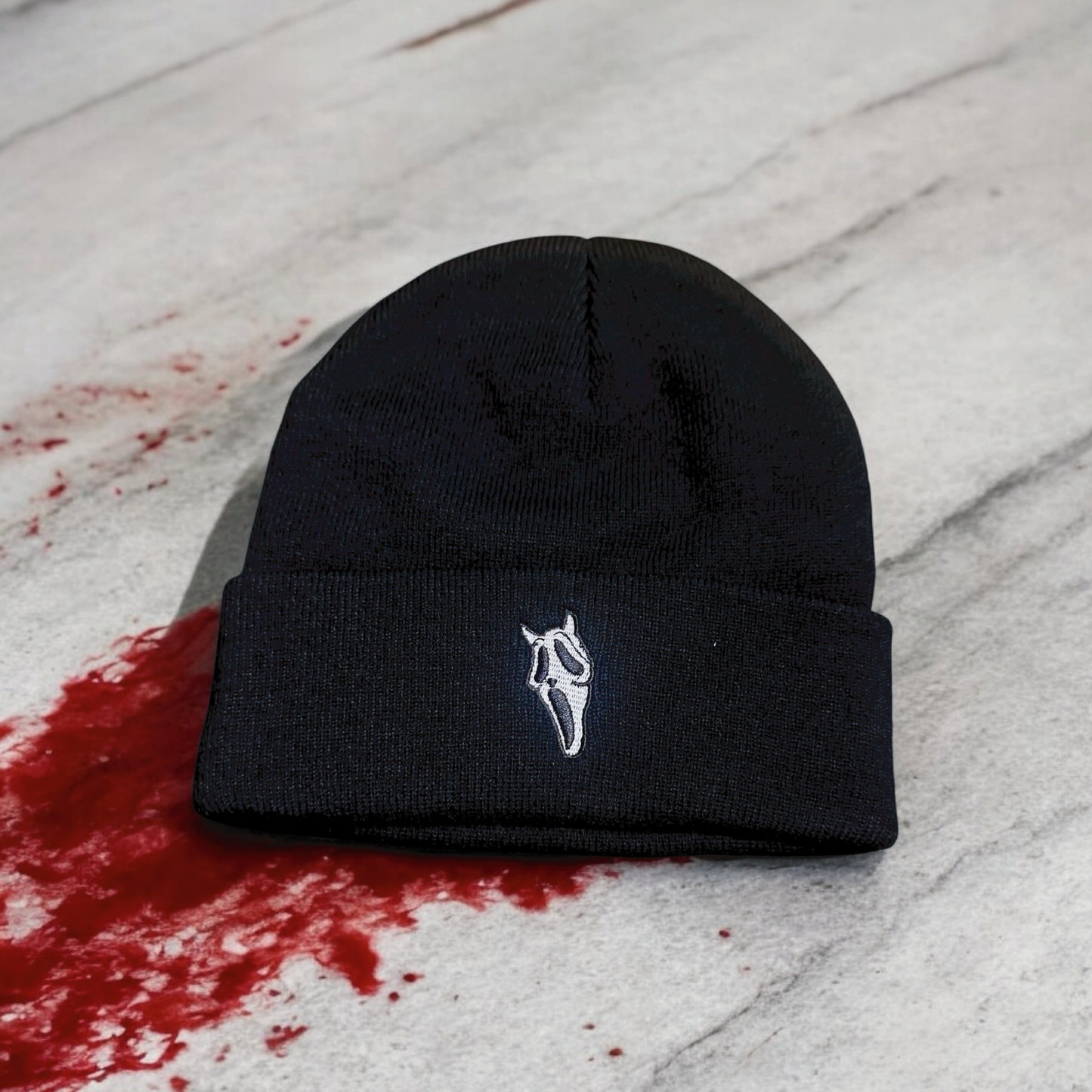 Ghostface Horn Beanie