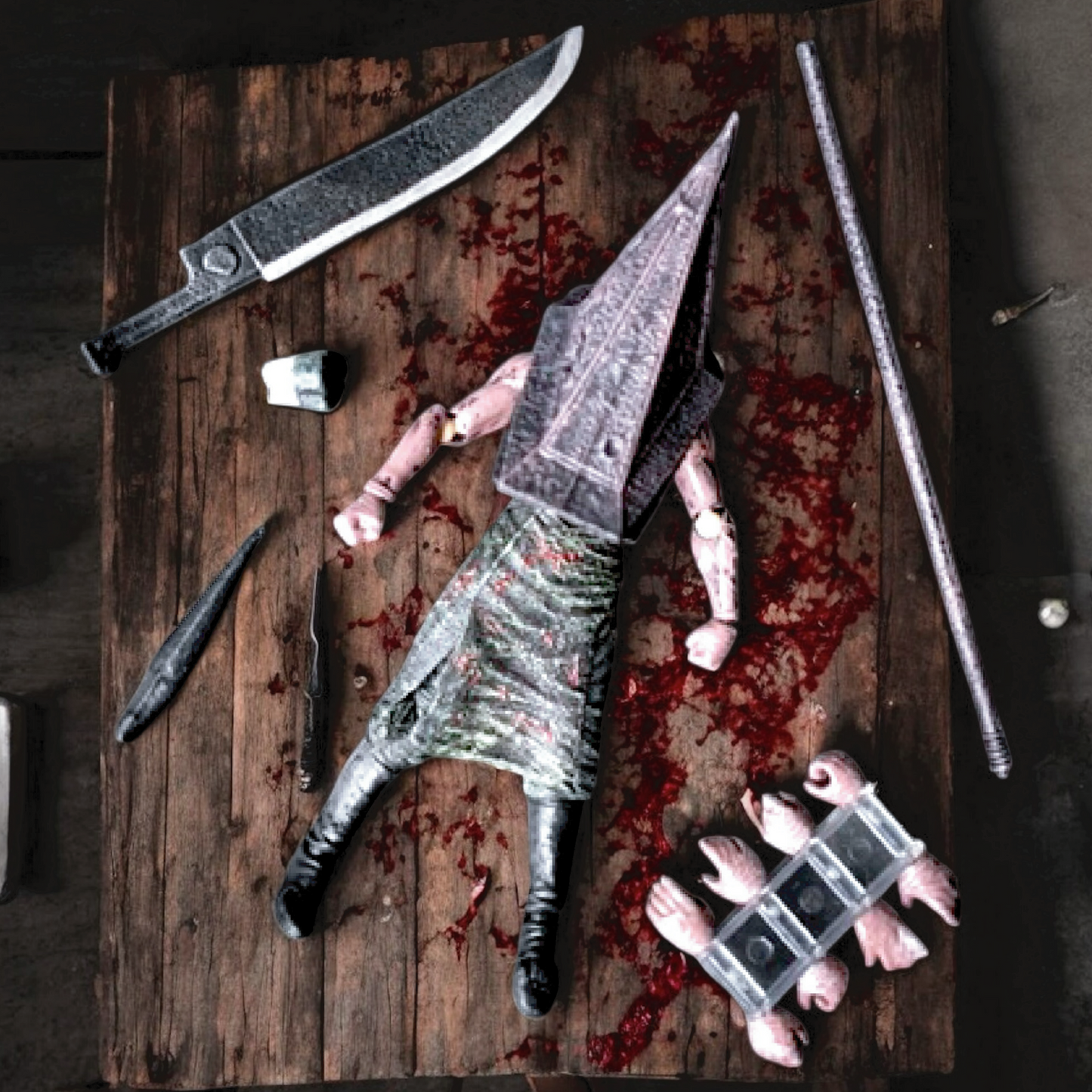 Pyramid Head Action Figurine