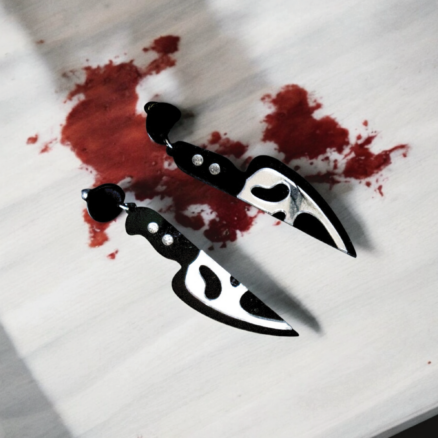 Ghostface Earrings