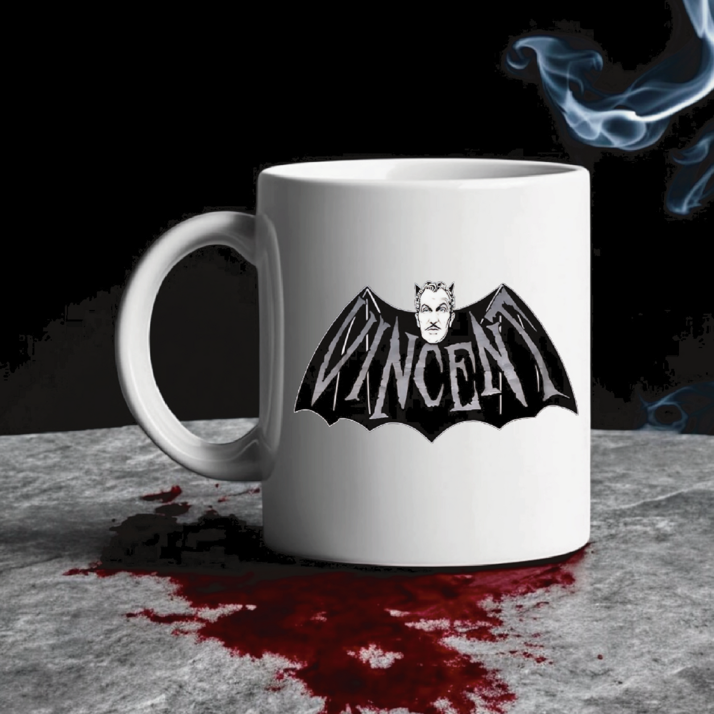 Vincent Price Bat Mug