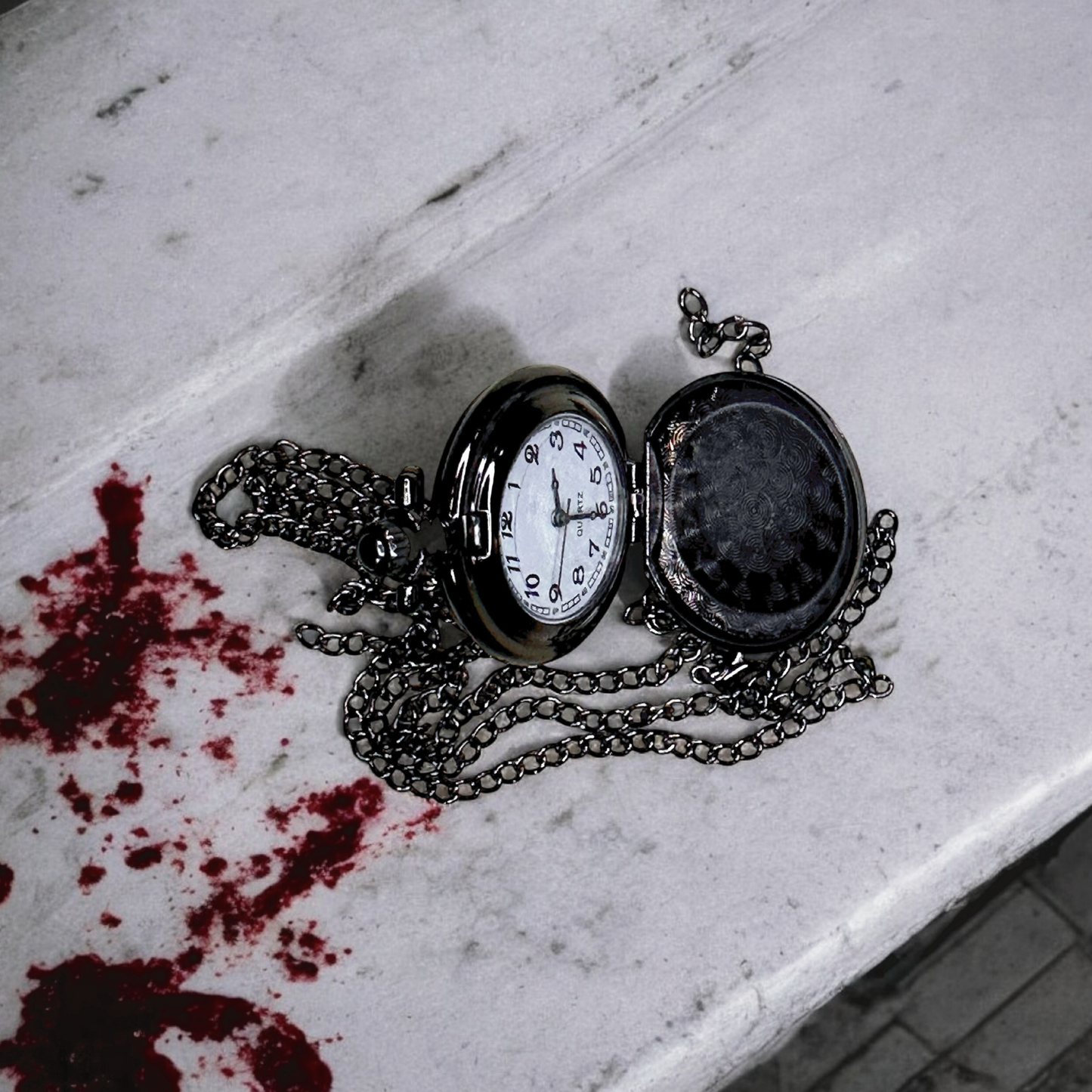 Purple Dragon Pocket Watch