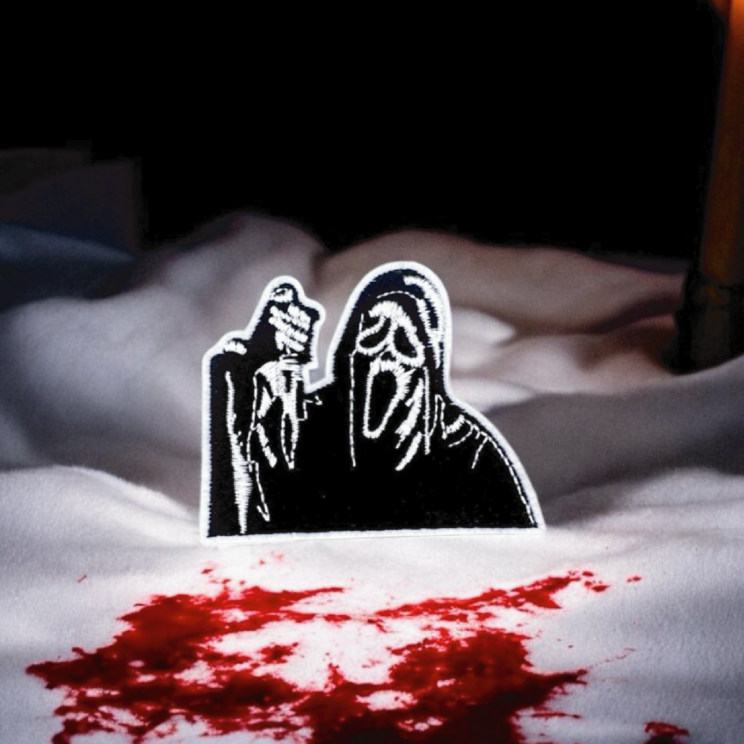 Ghostface Iron-On Patch