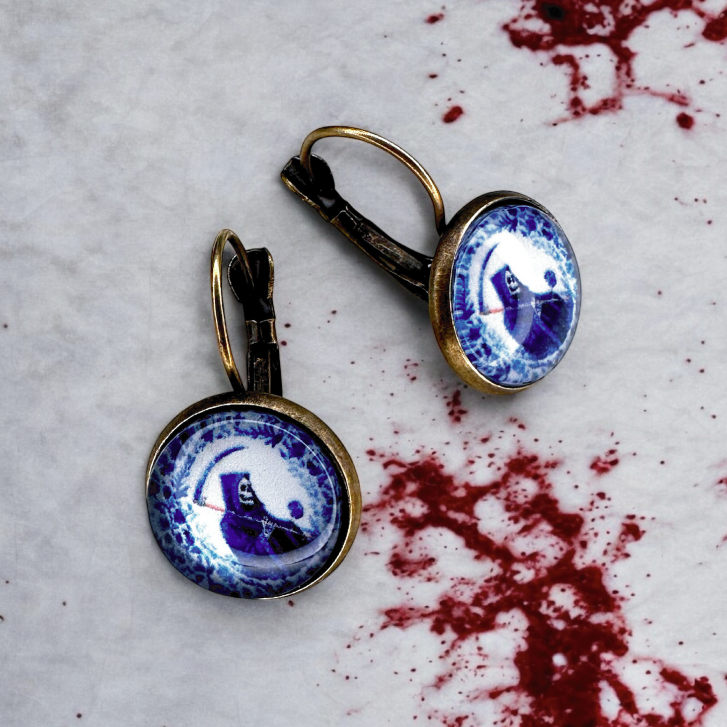 Grim Reaper Earrings