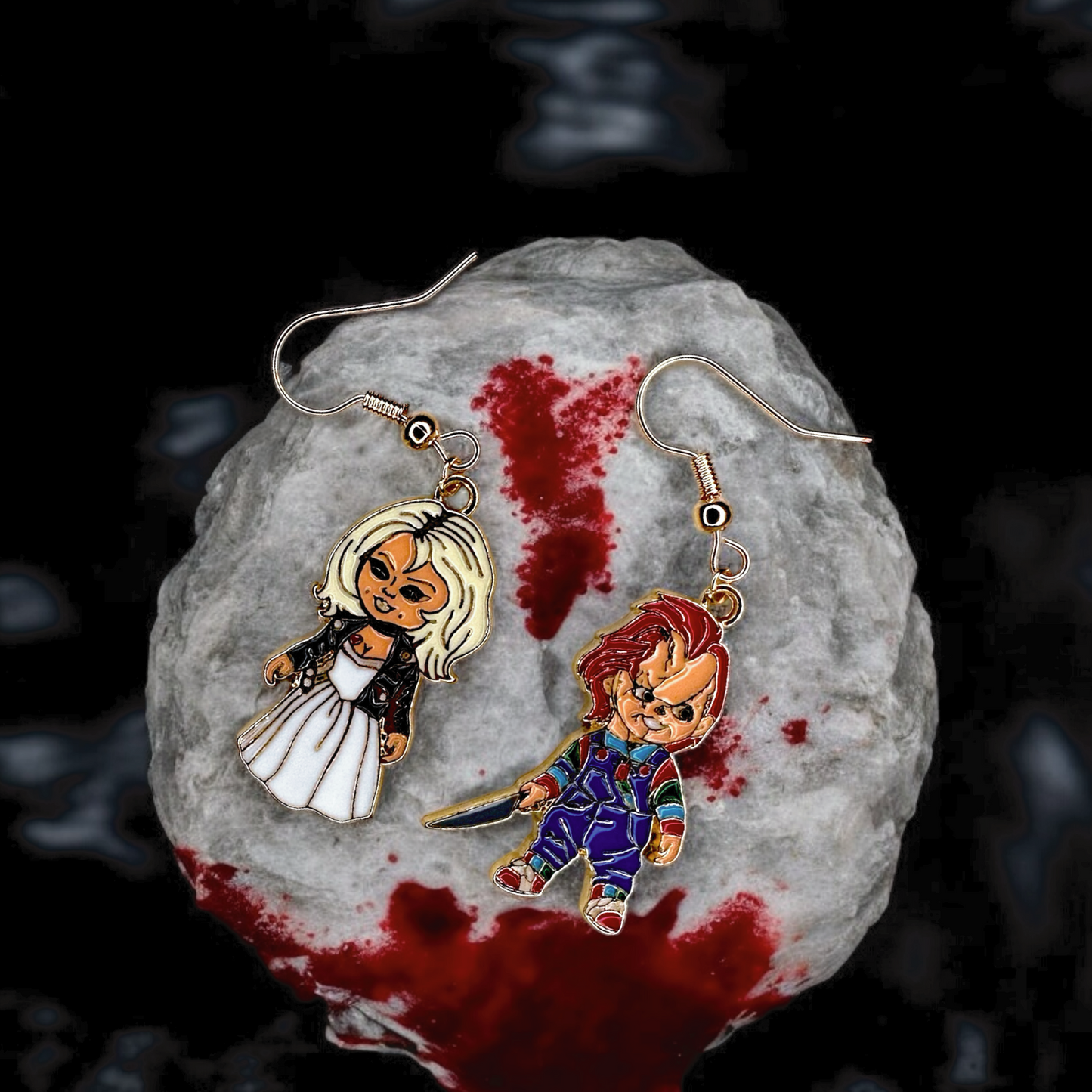 Chucky & Tiffany Earrings
