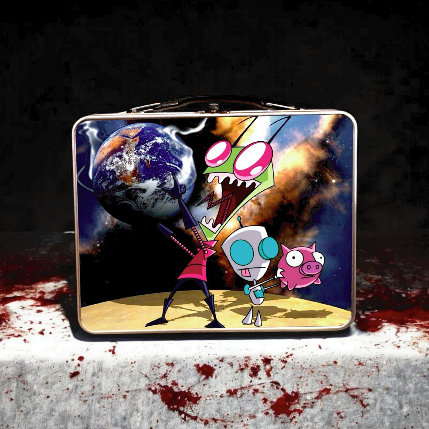 Invader Zim Metal Lunchbox