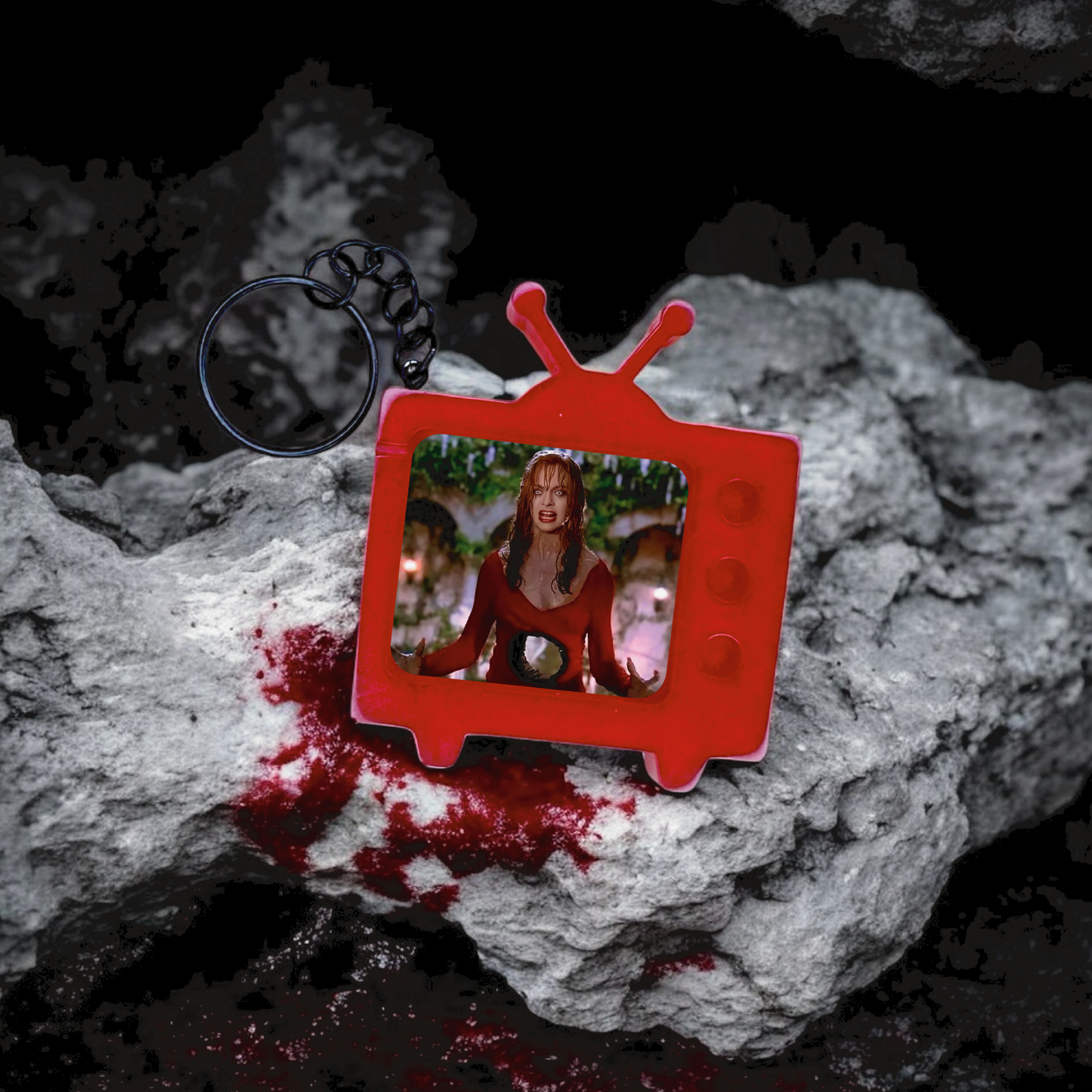 Death Becomes Her Helen TV Keychain