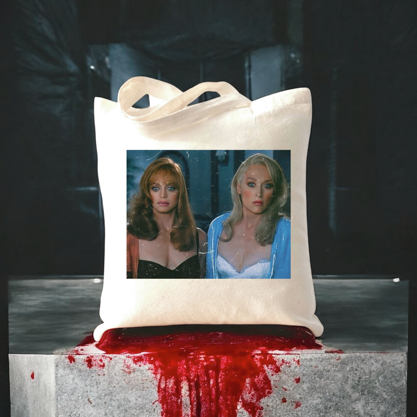 Death Becomes Her Canvas Tote Bag