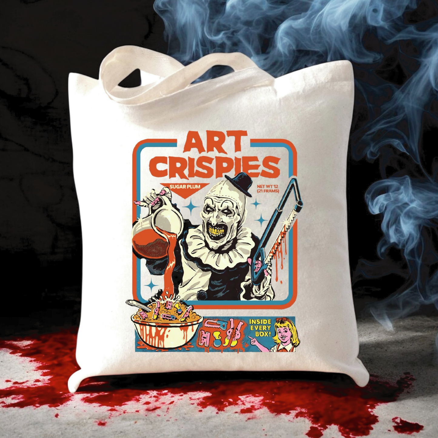 Art Crispies Canvas Tote Bag