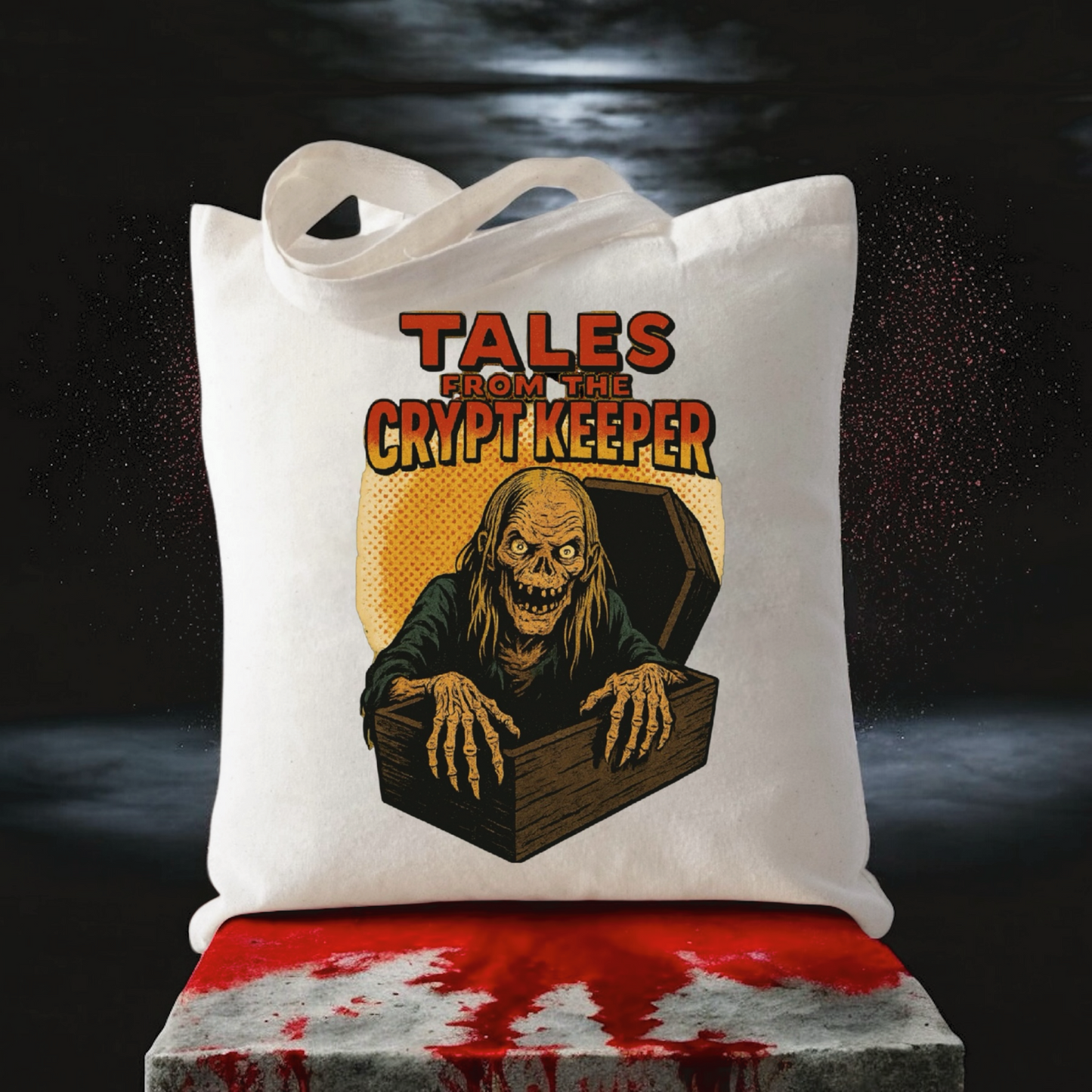 Tales From The Crypt Canvas Tote Bag