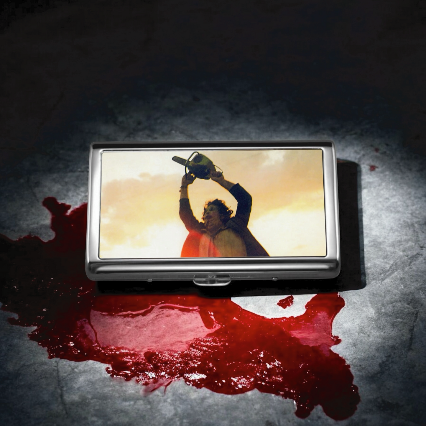 Texas Chainsaw Cigarette Case