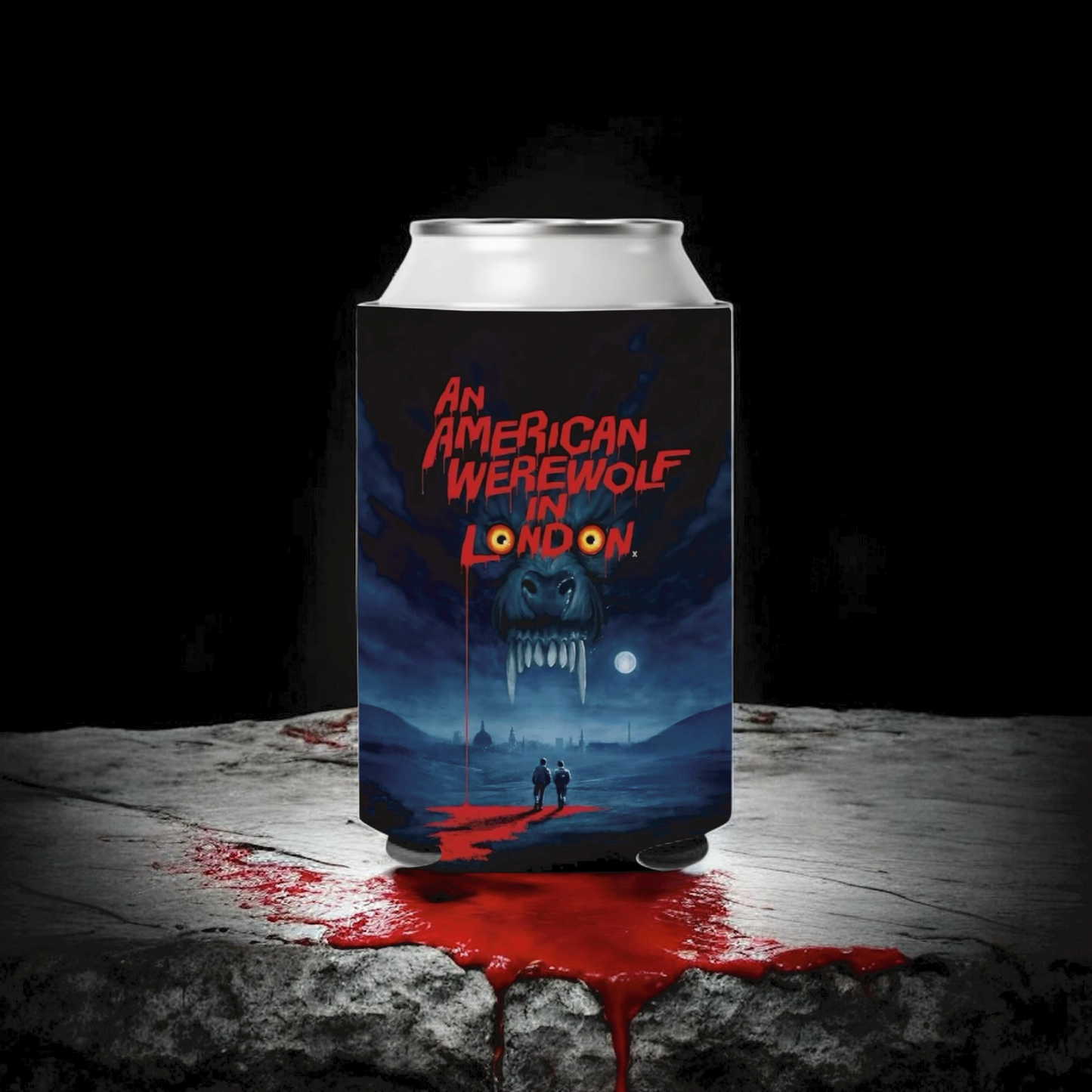 An American Werewolf in London Koozie