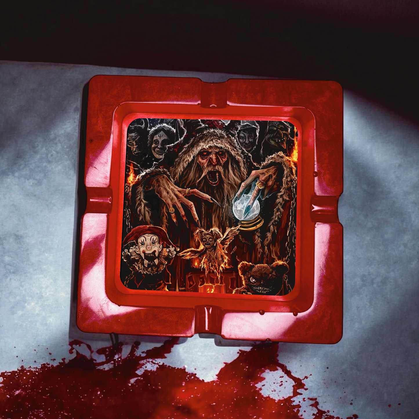 Krampus Monsters Ashtray