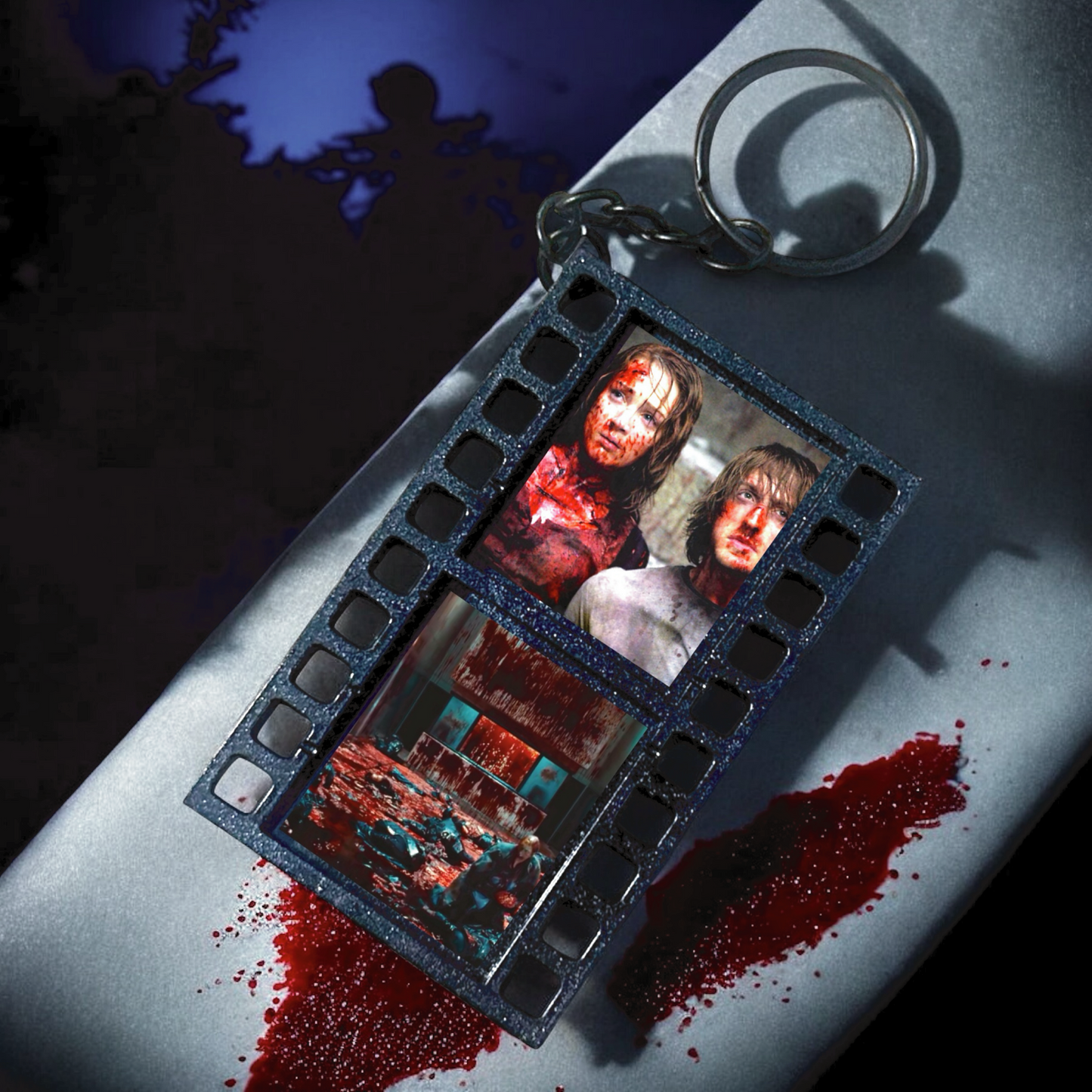 Cabin in The Woods Film Reel Keychain