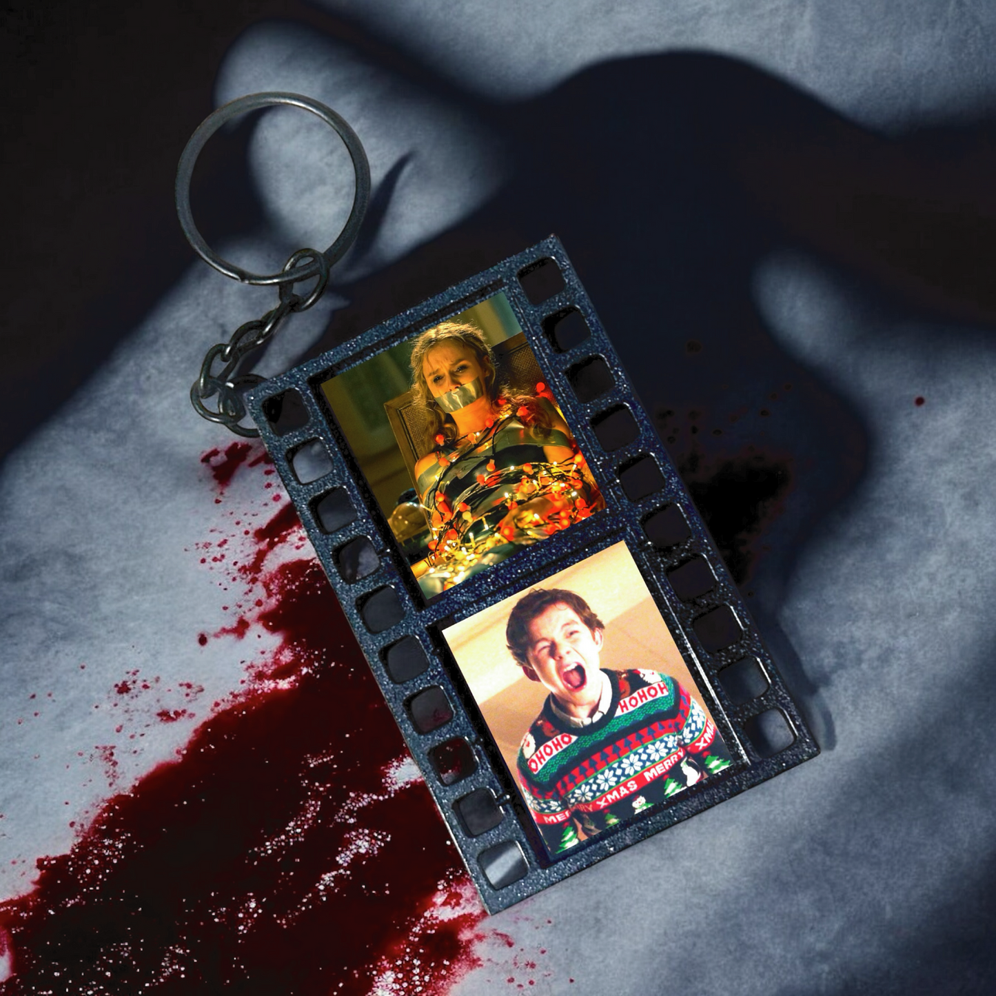 Better Watch Out Film Reel Keychain