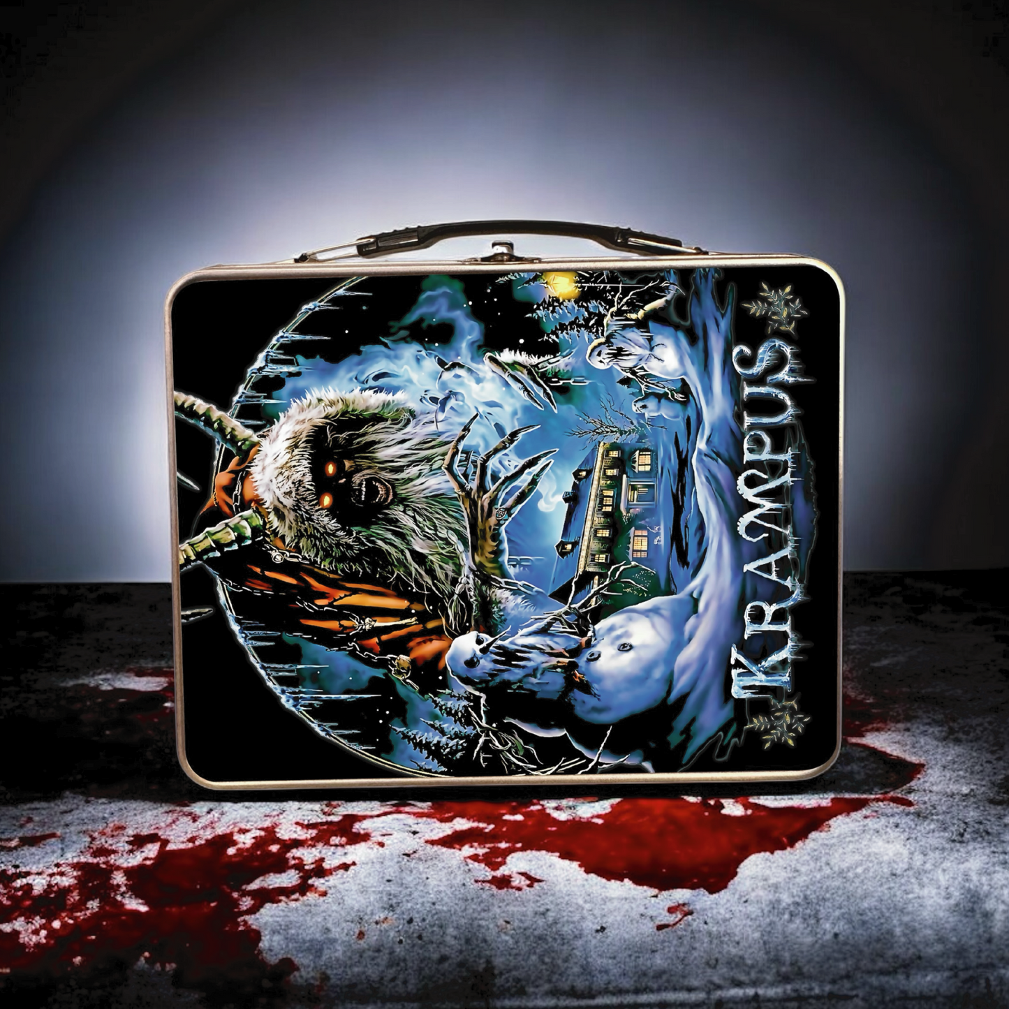 Krampus Metal Lunchbox