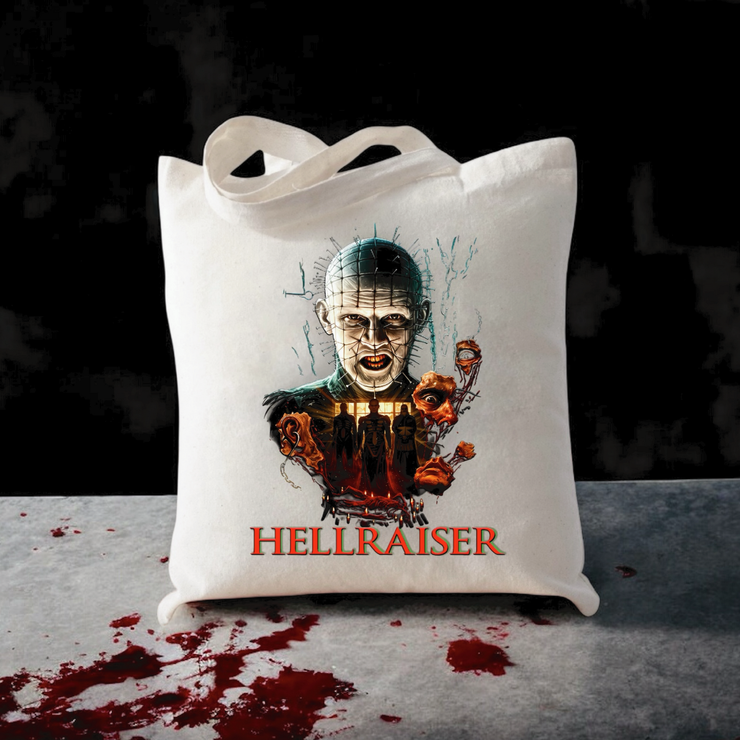 Hellraiser Canvas Tote Bag
