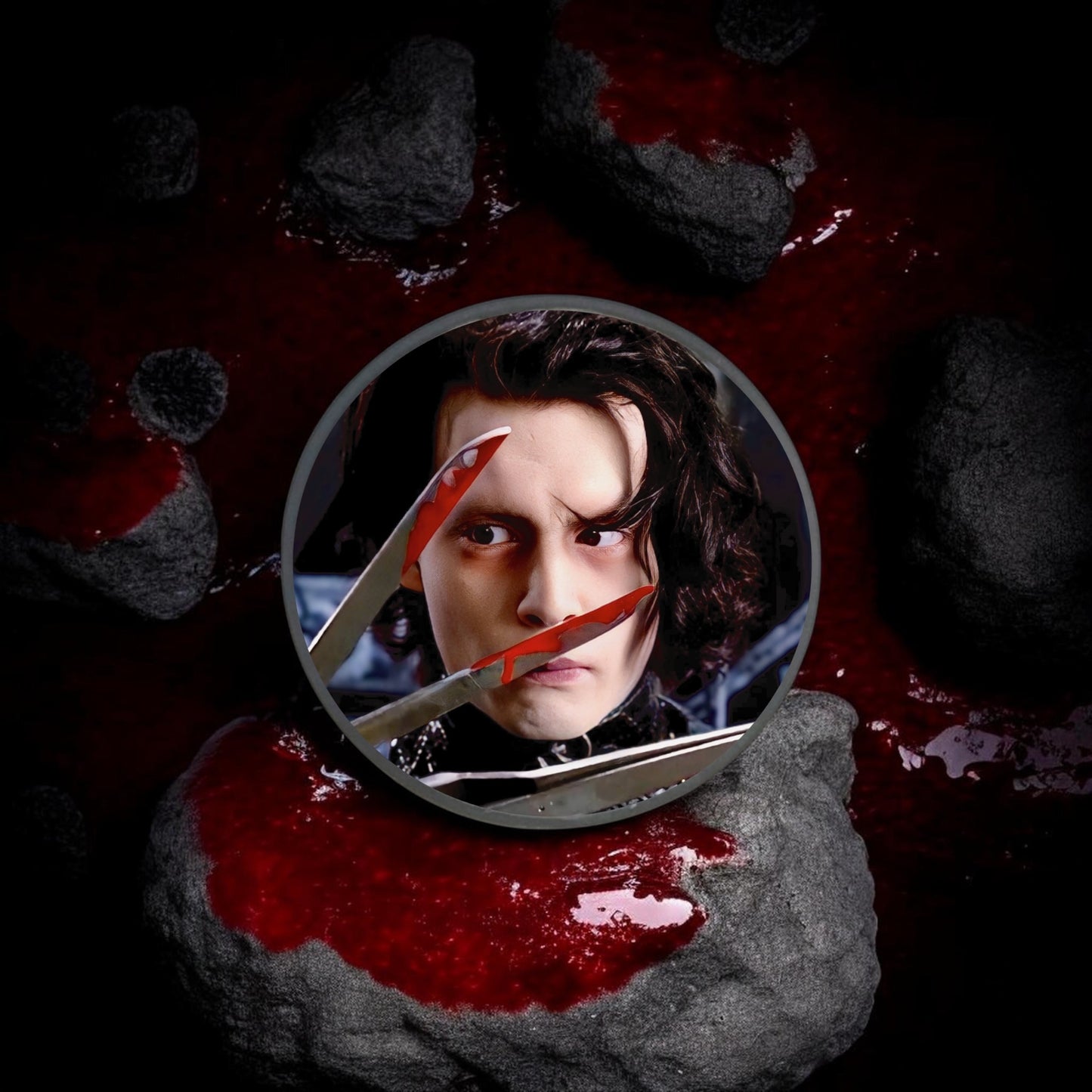 Edward Scissorhands Pop Socket