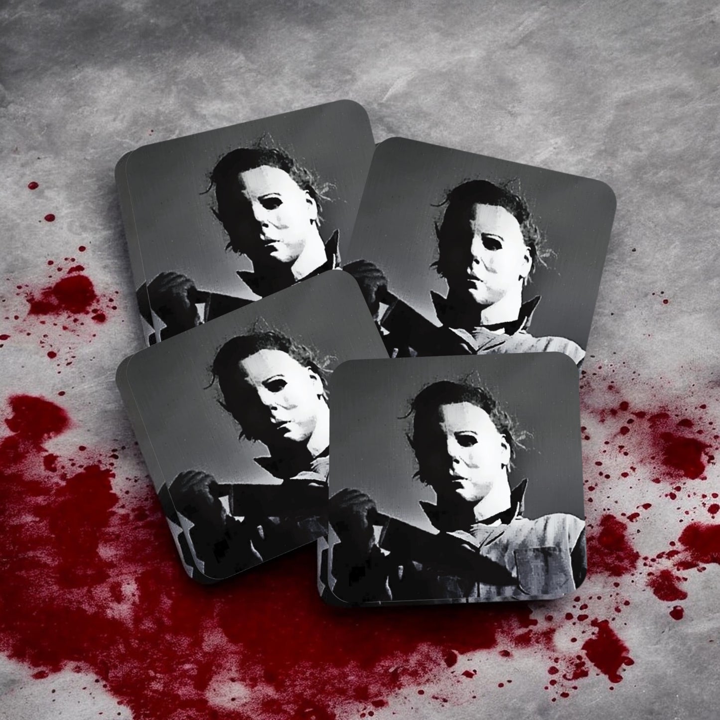 Michael Myers Coaster Set
