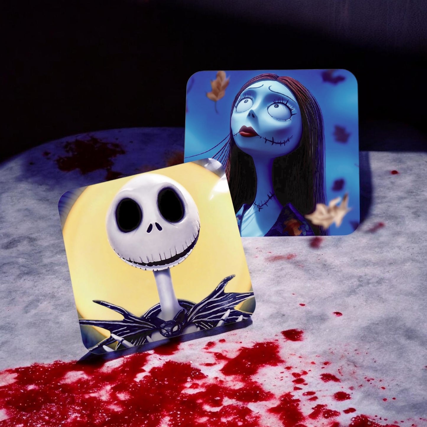Jack & Sally Coaster Set