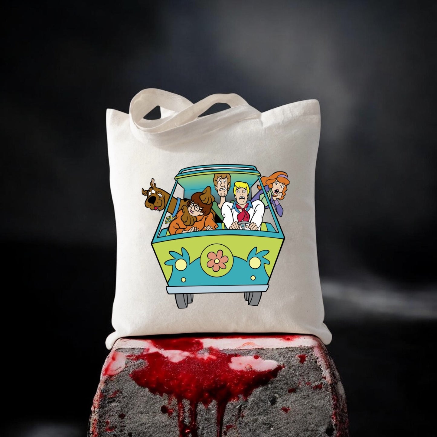 Scooby-Doo Mystery Van Canvas Tote Bag