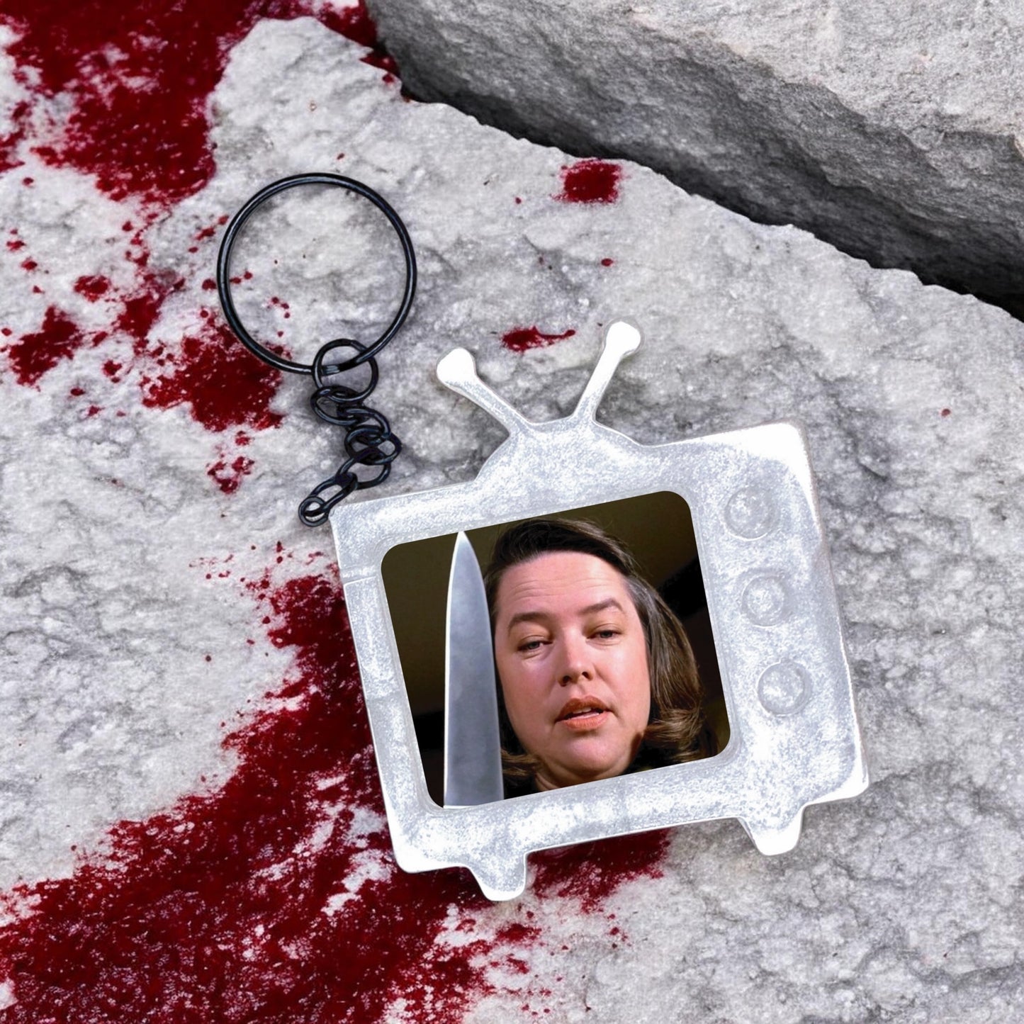 Misery TV Keychain
