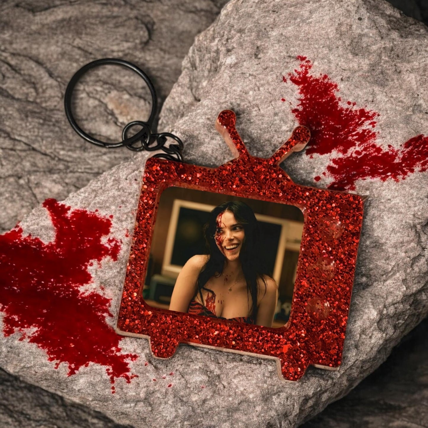 Obsession TV Keychain