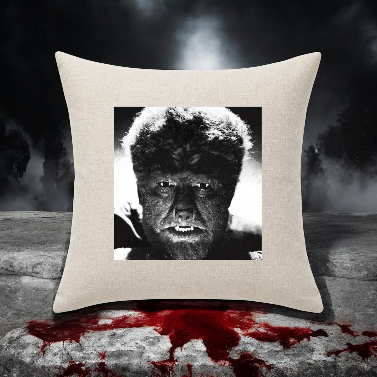 The Wolf Man Pillow