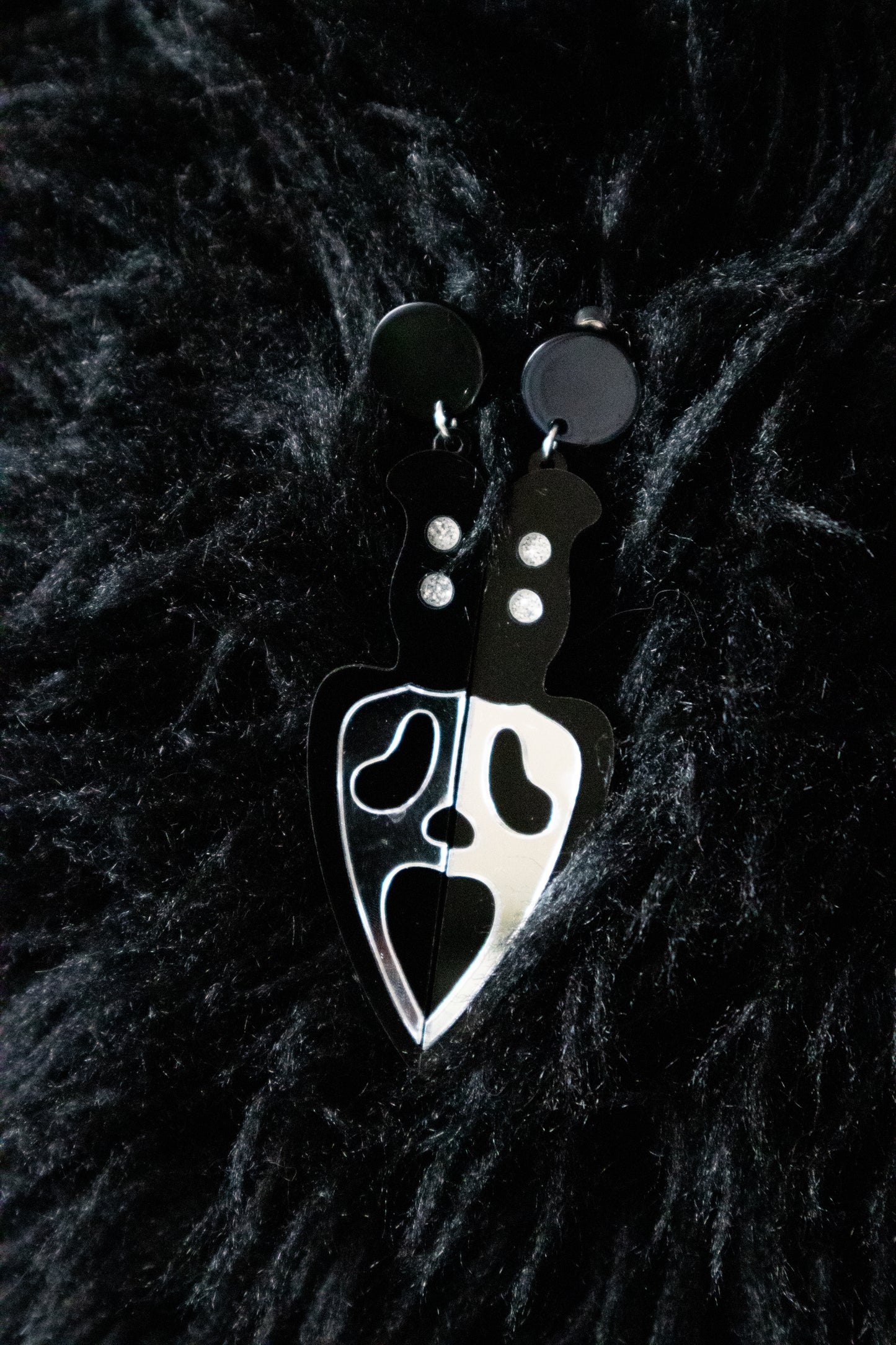 Ghostface Earrings