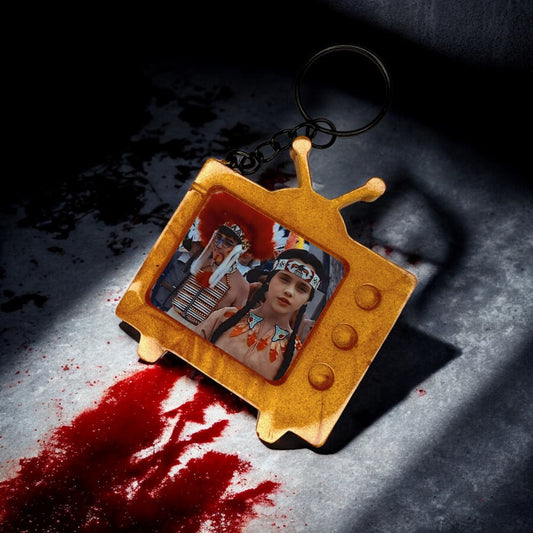 Addams Family Wednesday TV Keychain