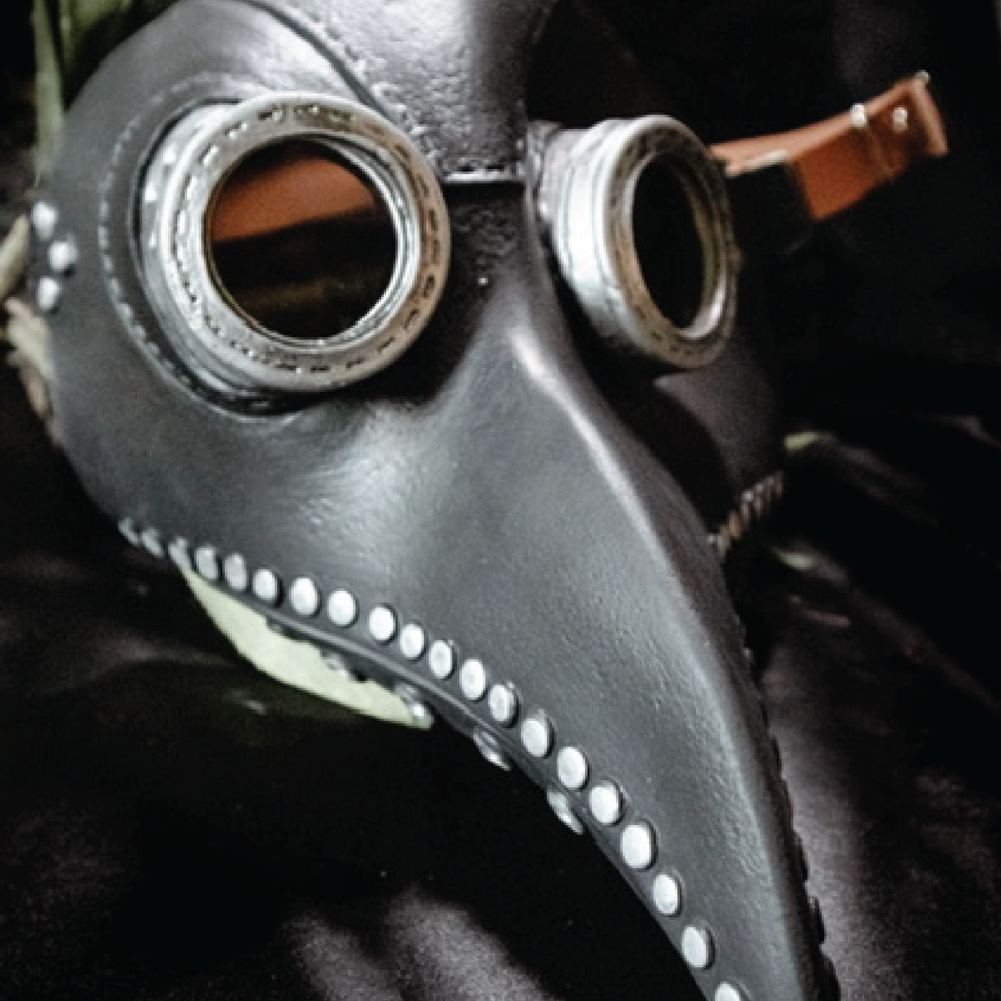 Plague Doctor Black Cosplay Mask