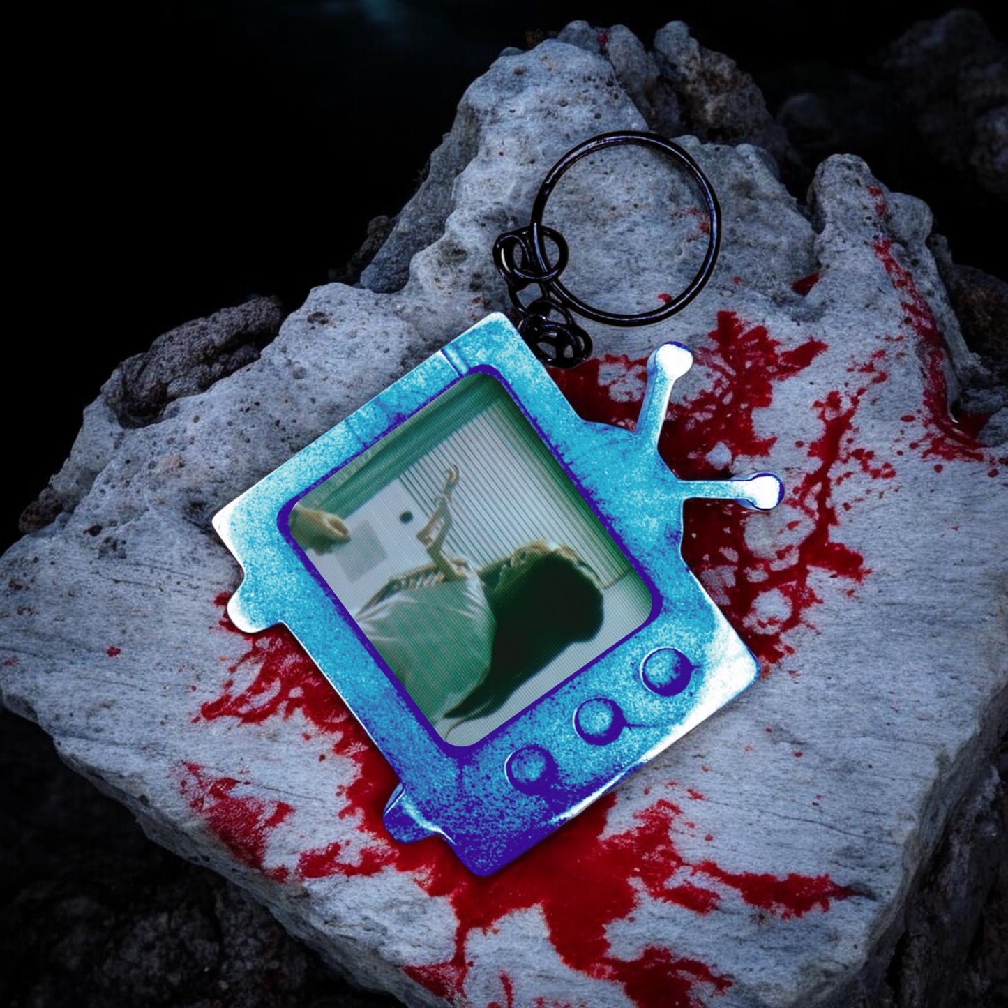 Malignant TV Keychain