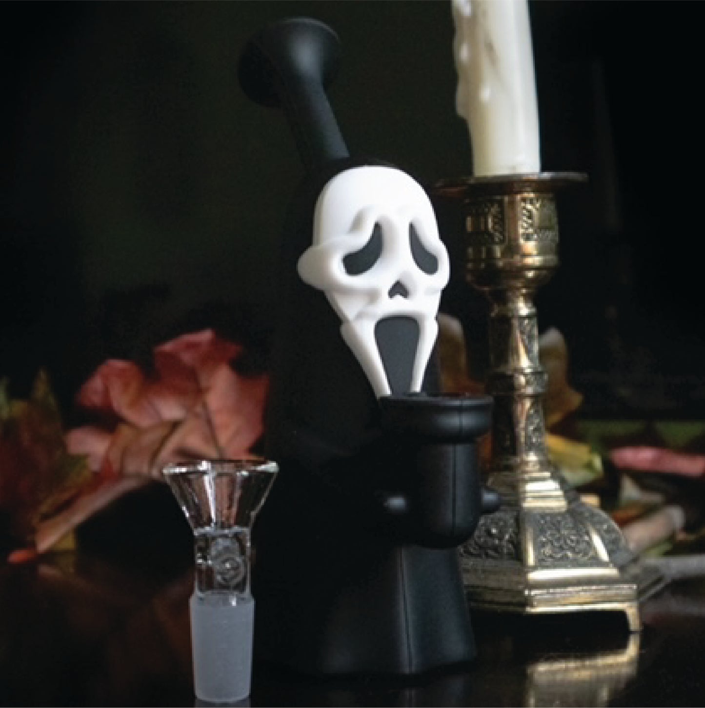 Ghostface Silicone Smoking Pipe